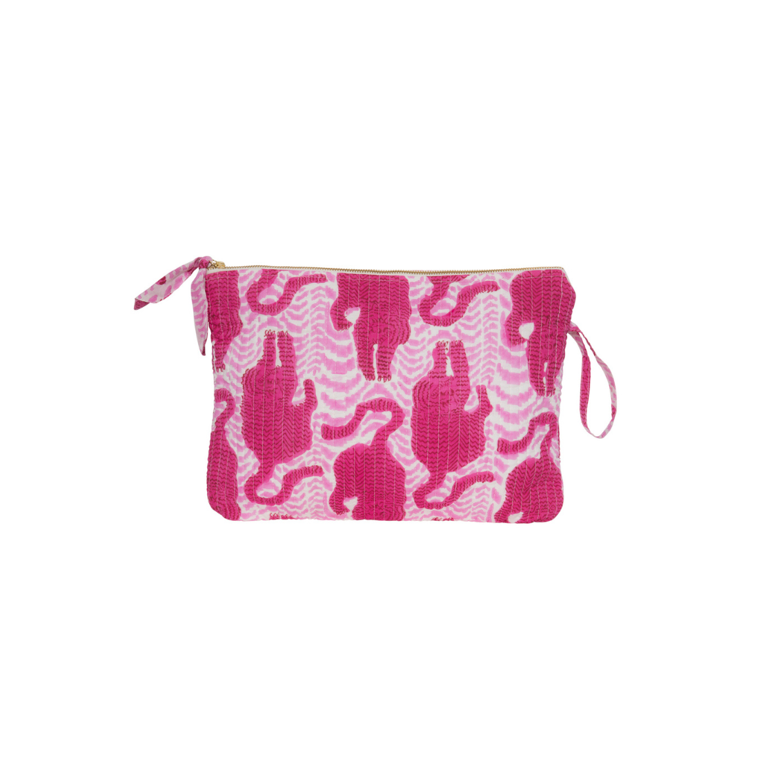 A4 Tiger tablet case 100% organic cotton - Pink