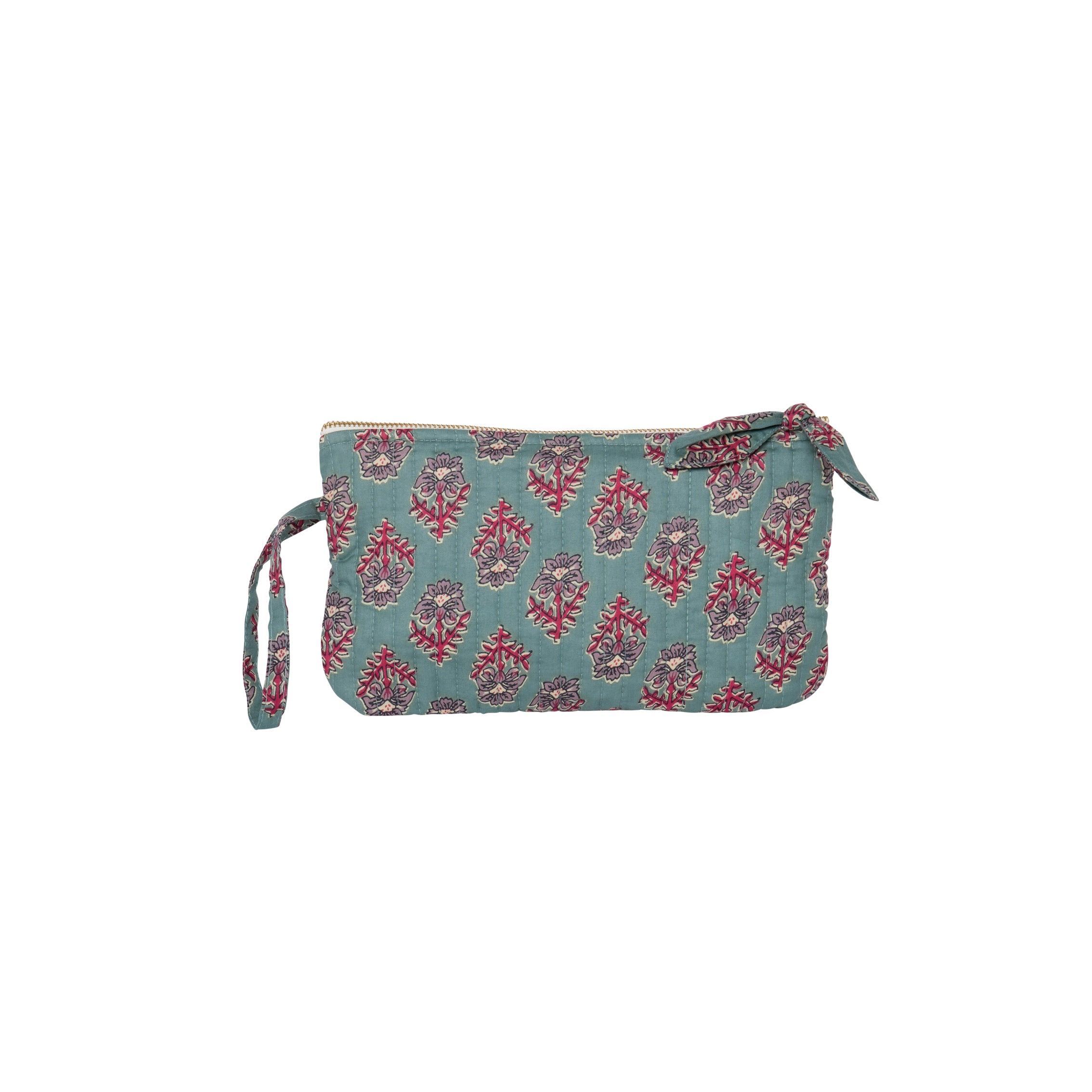 Trousse de maquillage molletonnée - Booti Green