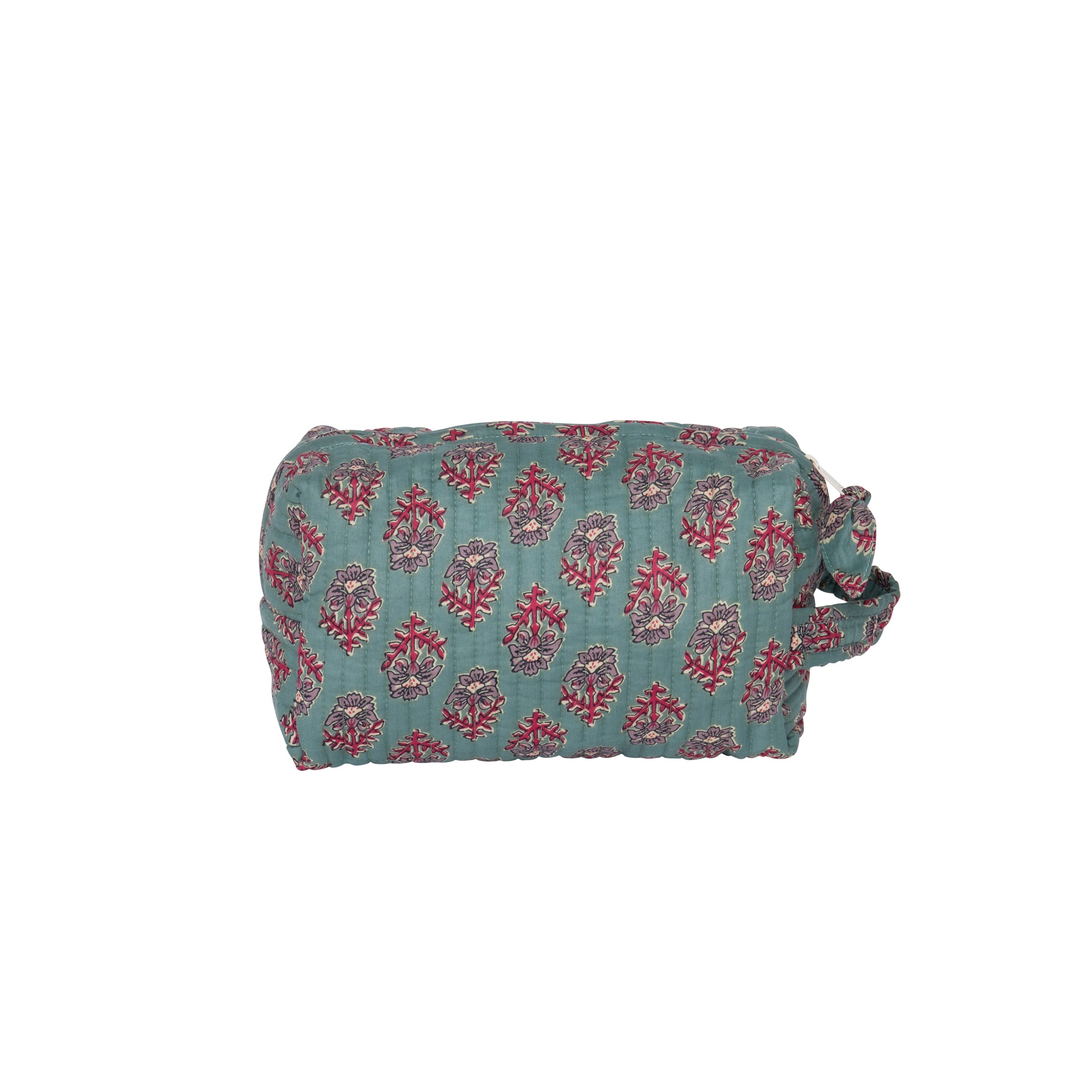 Grande trousse de toilette molletonnée - Booti Green