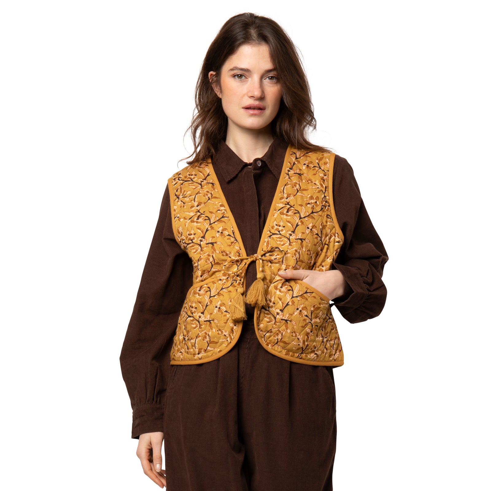 Bolero Abbie Fall - Ochre