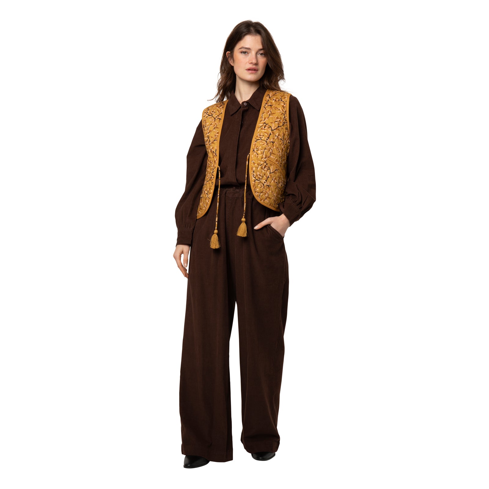 Bolero Abbie Fall - Ochre