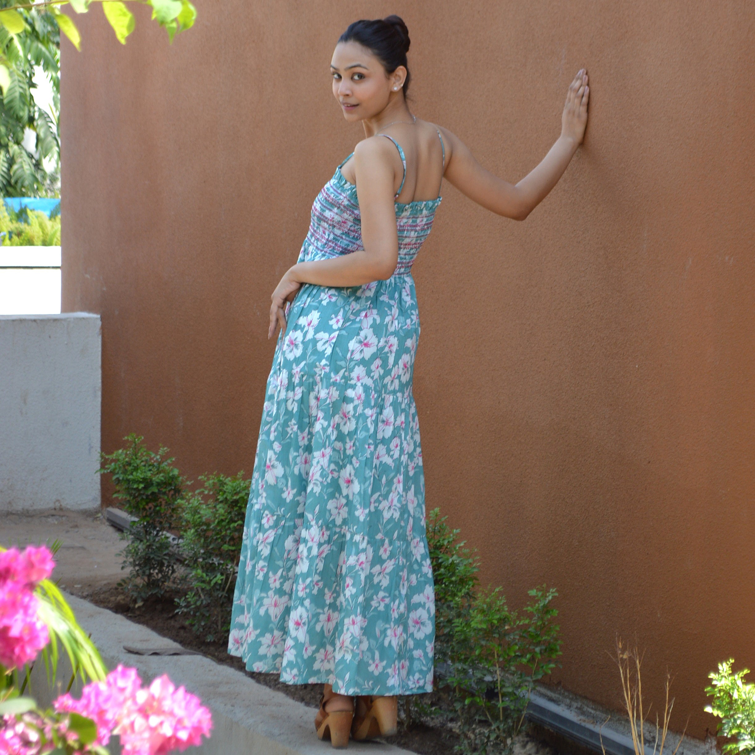 Robe Gabrielle Rayol 100% Coton - Vert