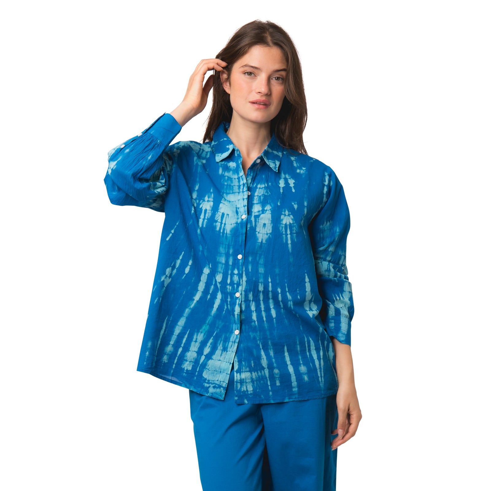 Alka Shirt T&d 100% Coton - Blue BLUE