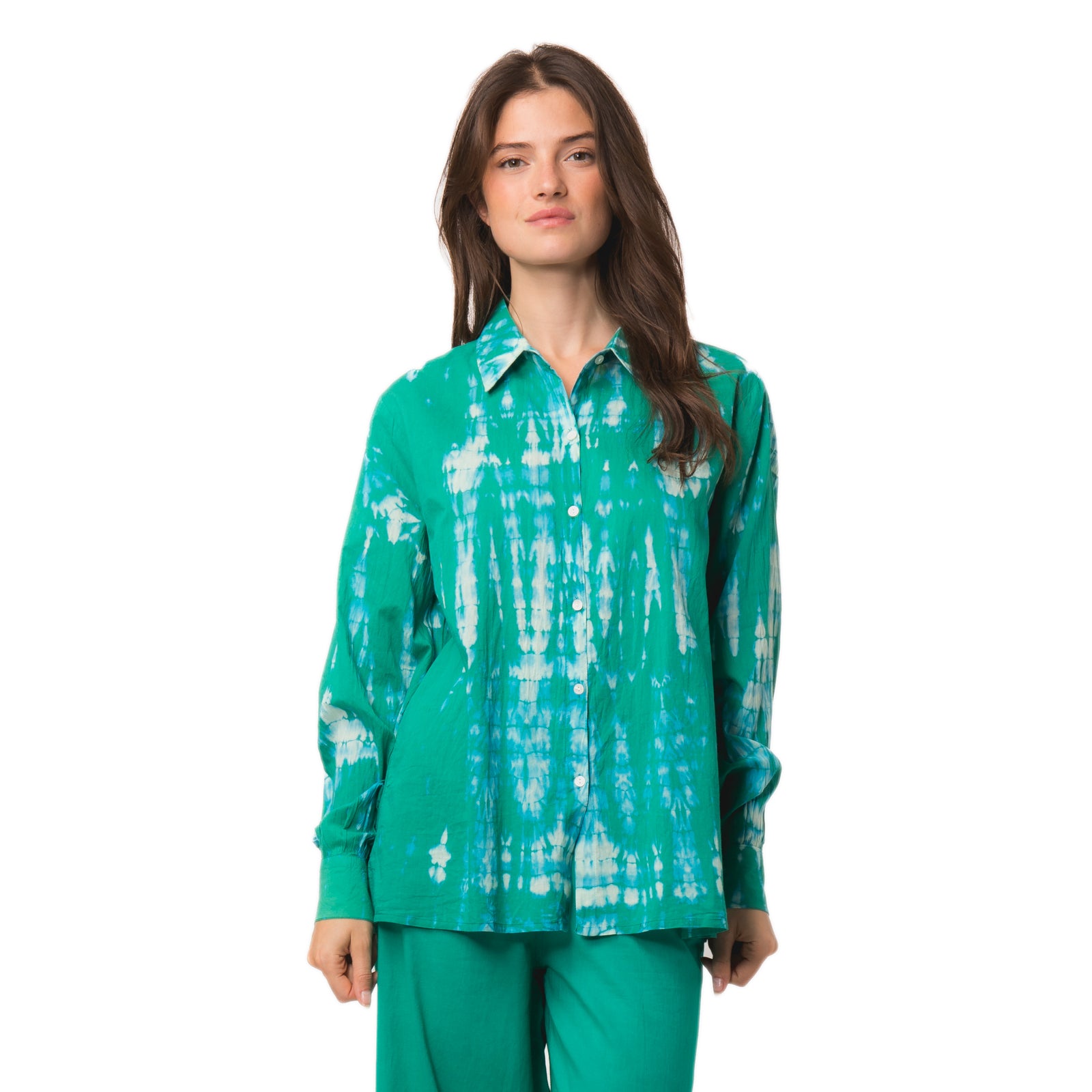 Alka Shirt T&d 100% Coton - Green GREEN