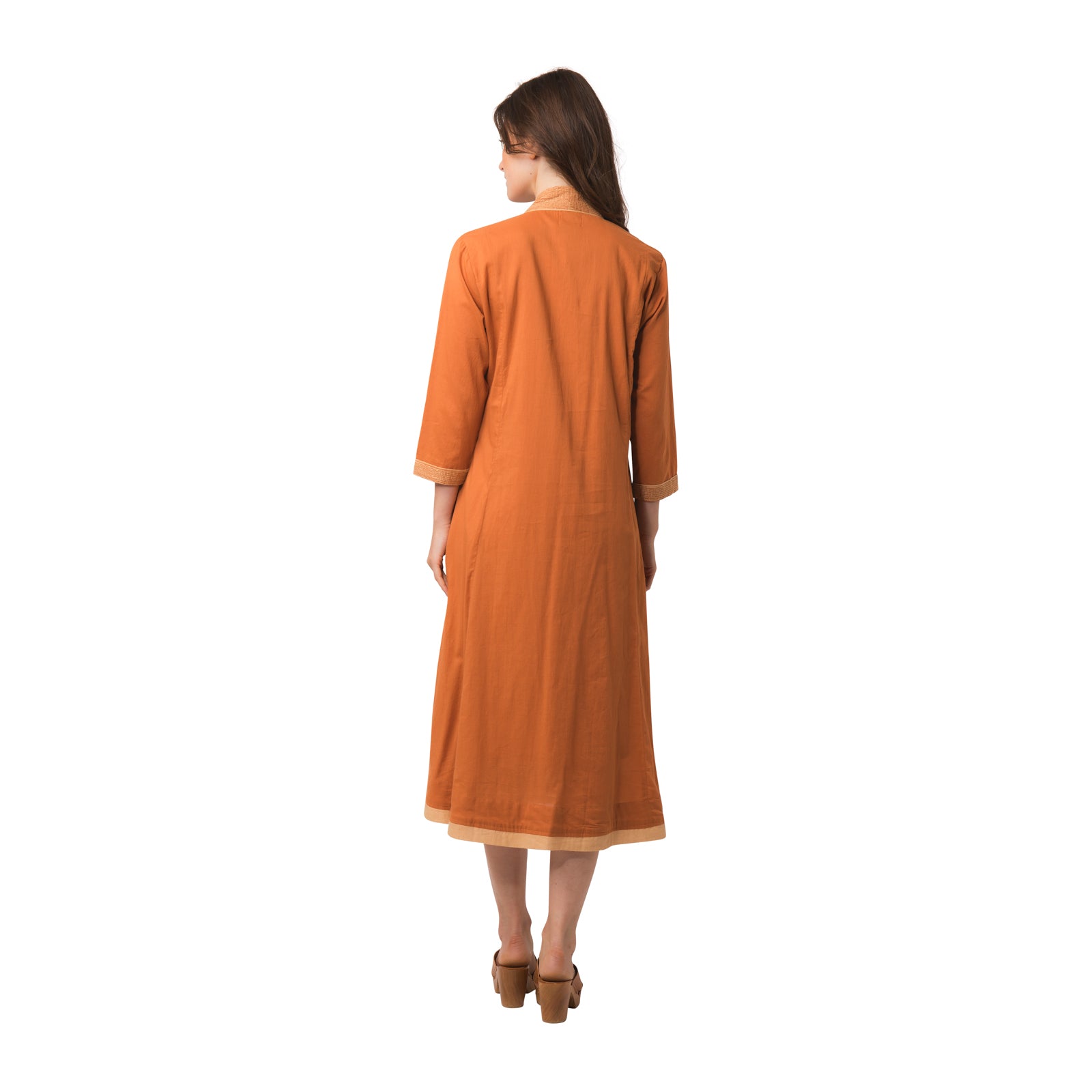 Anaelle Dress S.color 100% Coton - Toffee TOFFEE