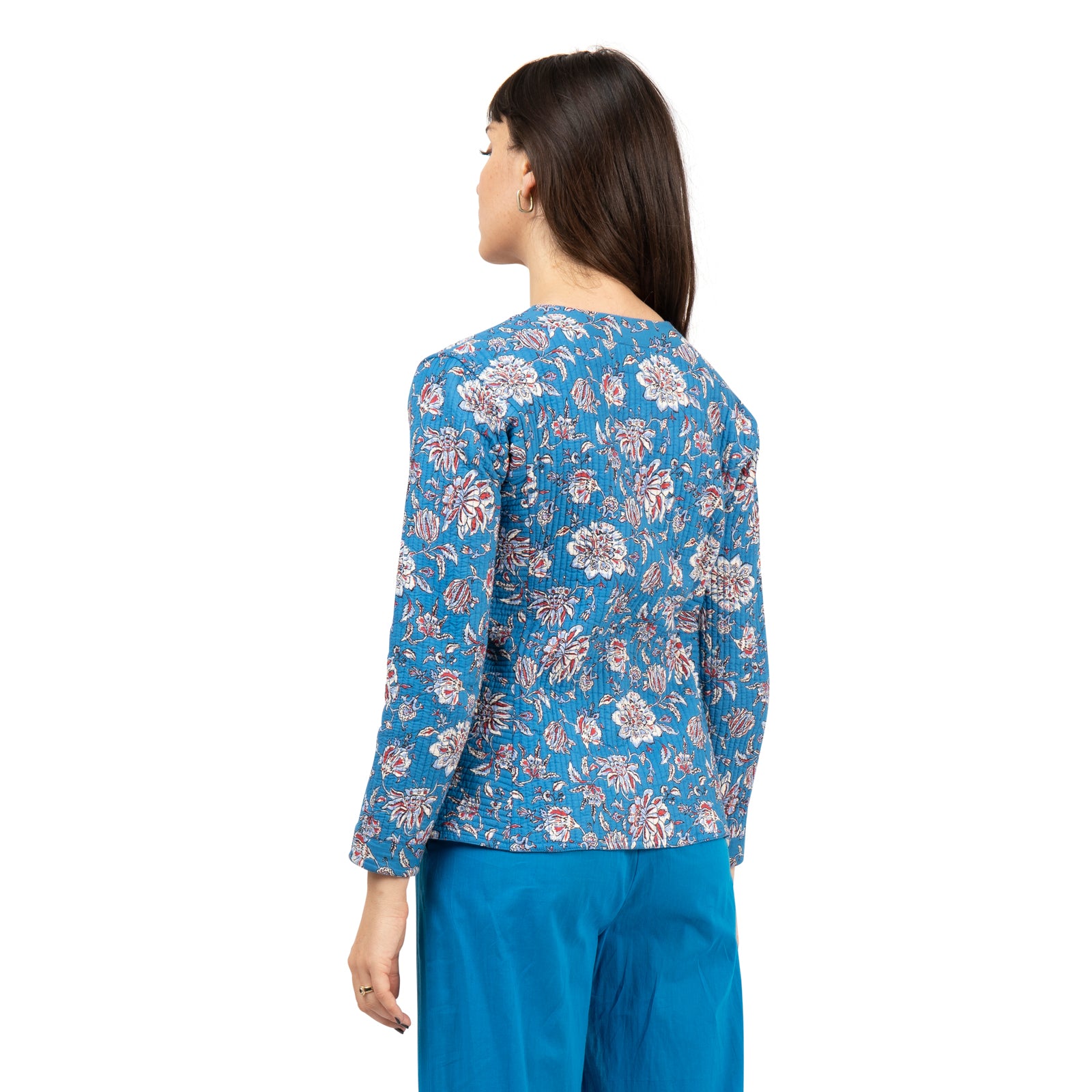 Annette Jacket Grace 100% Cotton - Blue Cruise BLUE CRUISE