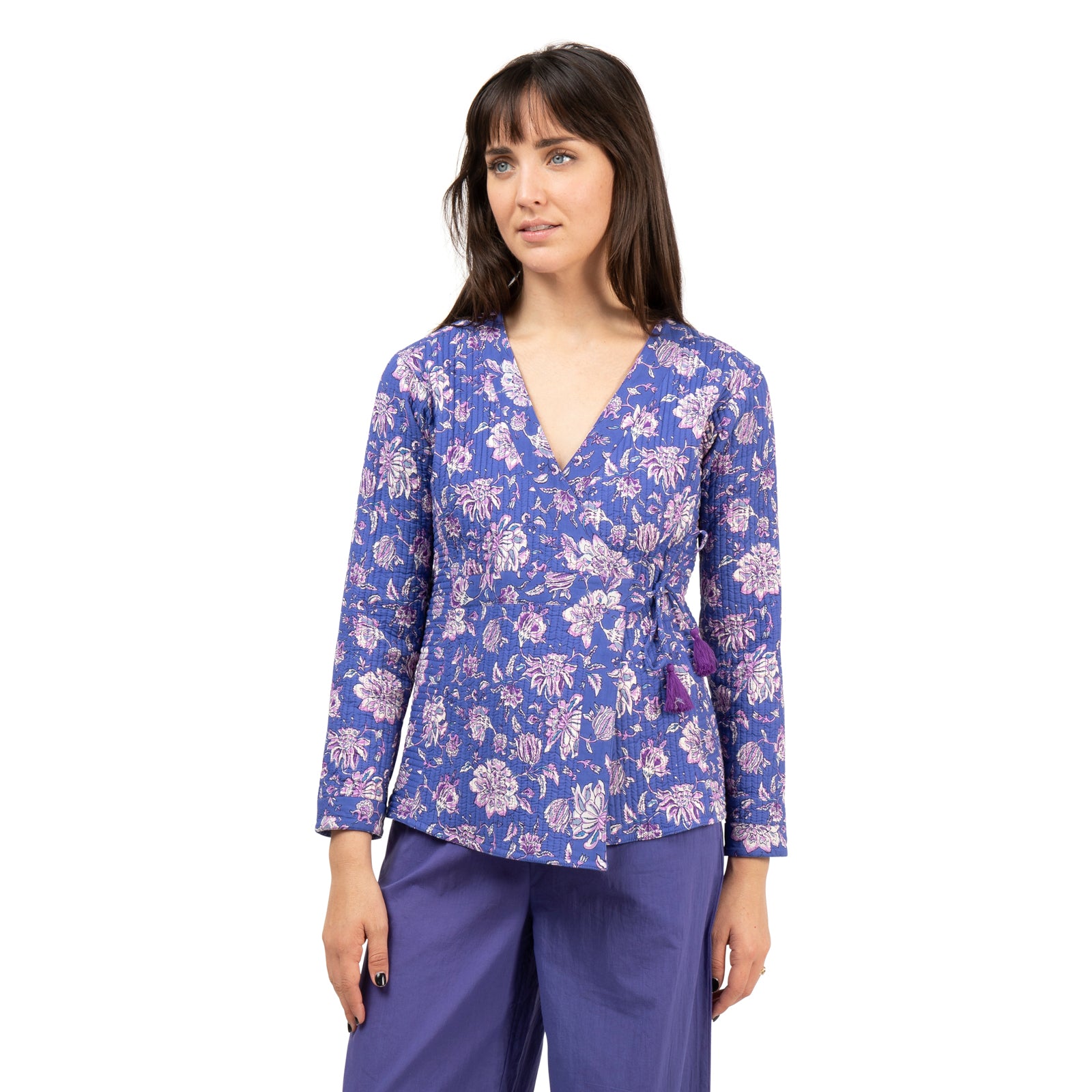 Annette Jacket Grace 100% Cotton - Purple Hippy PURPLE HIPPY