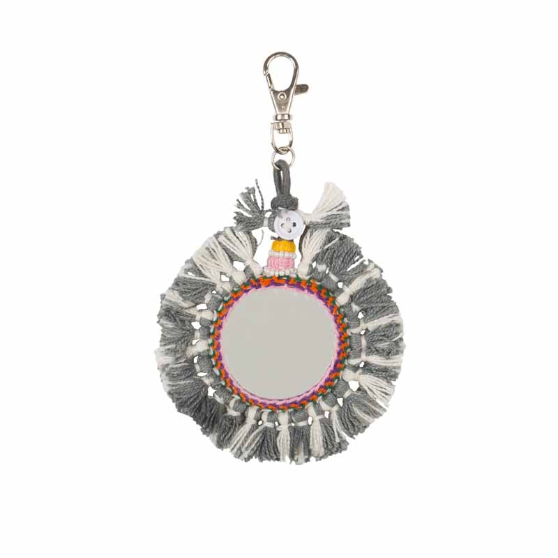 Clip Miroir Bicolore  - Gris GRIS