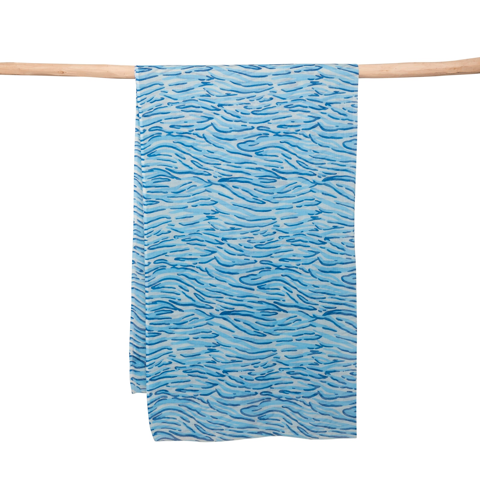 Sarong Zebra 100% Cotton - Blue BLUE