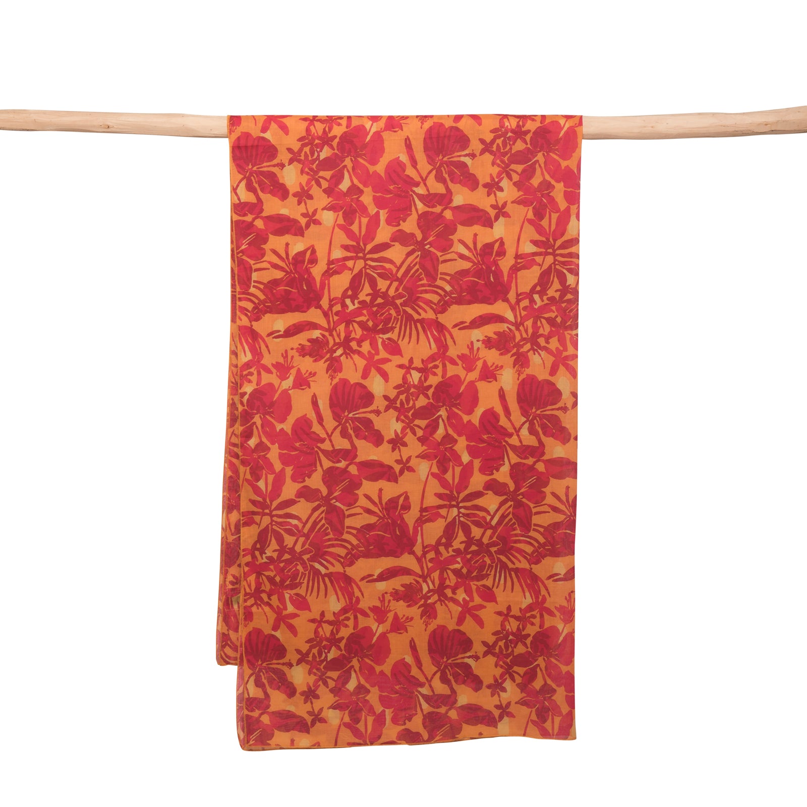 Sarong Lokobe 100% Cotton - Orange ORANGE