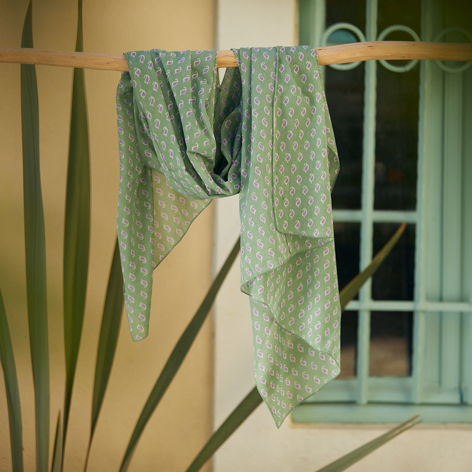 Sarong Cigale 100% Cotton - Green GREEN
