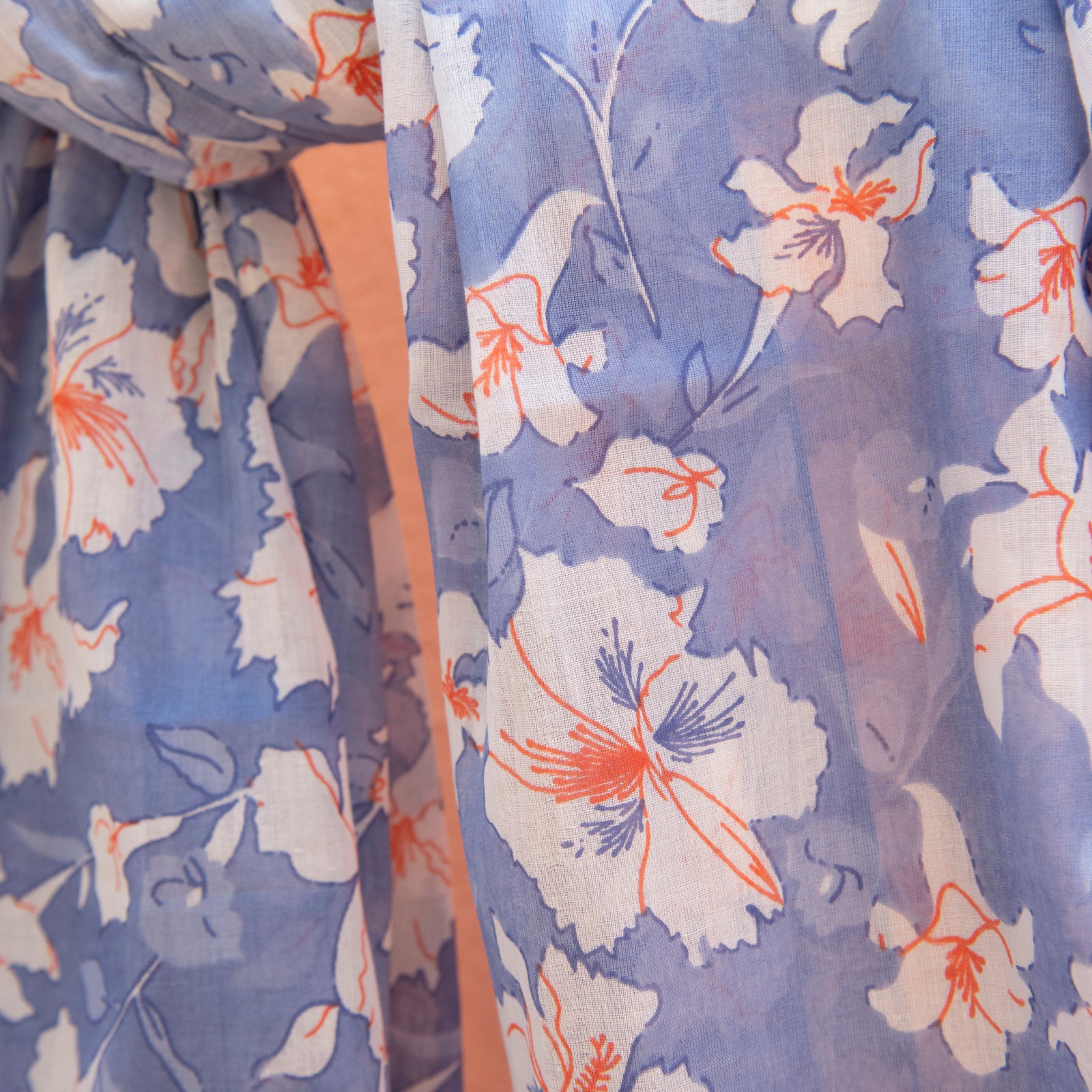 Large Scarf / Sarong Rayol 100% Cotton - Lilac LILAC