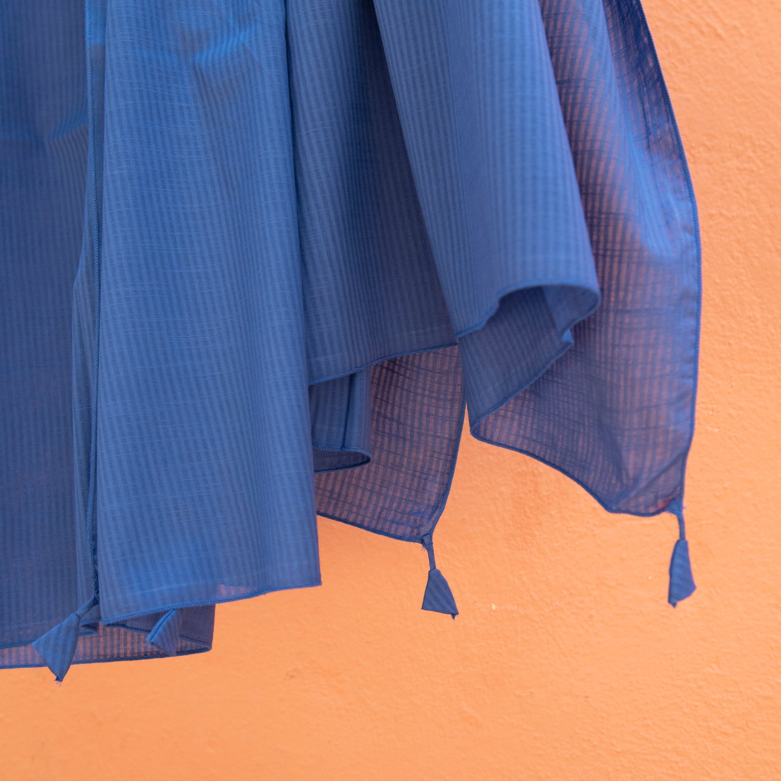 Large Scarf / Sarong S.color 100% Cotton - Blue BLUE