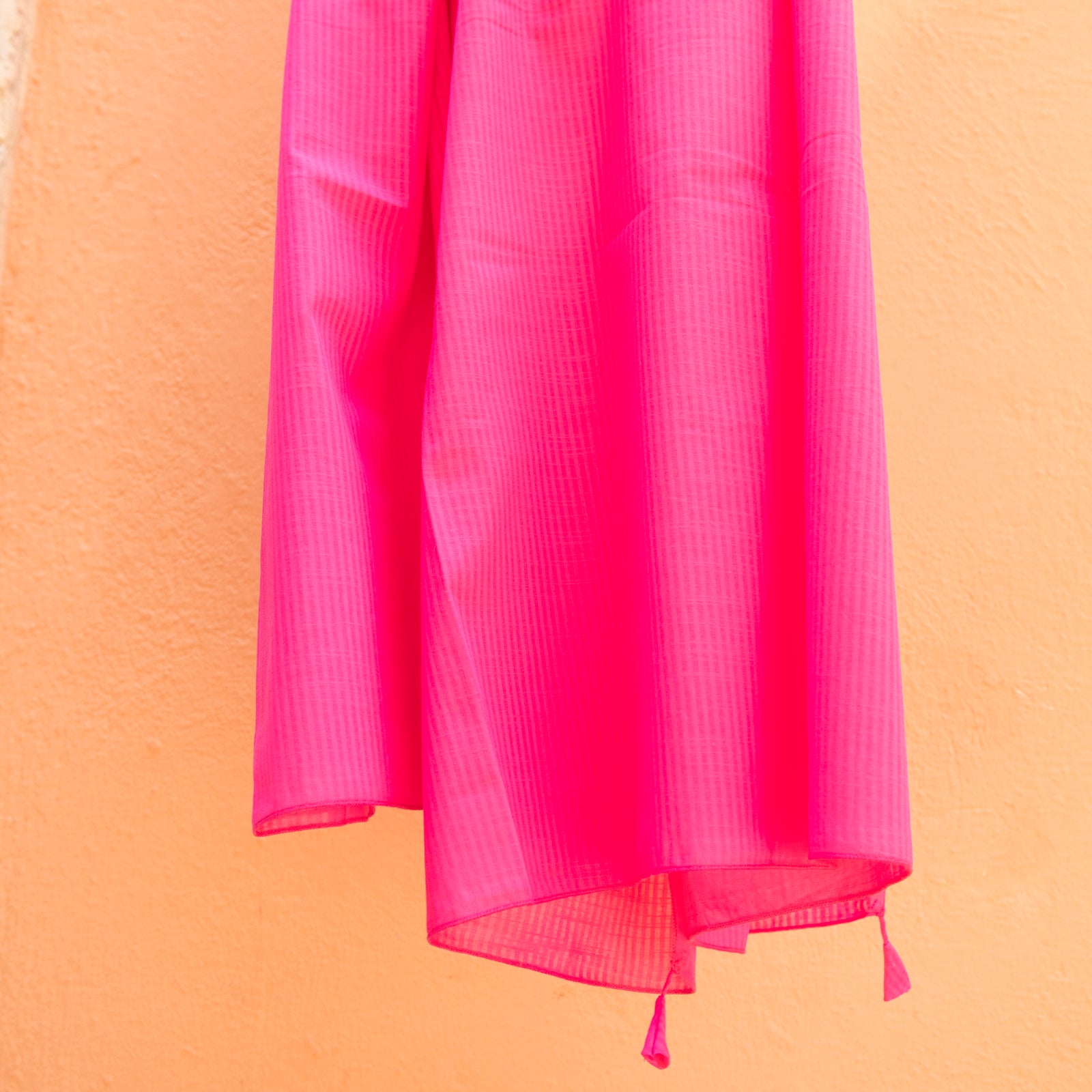 Large Scarf / Sarong S.color 100% Cotton - Pink PINK