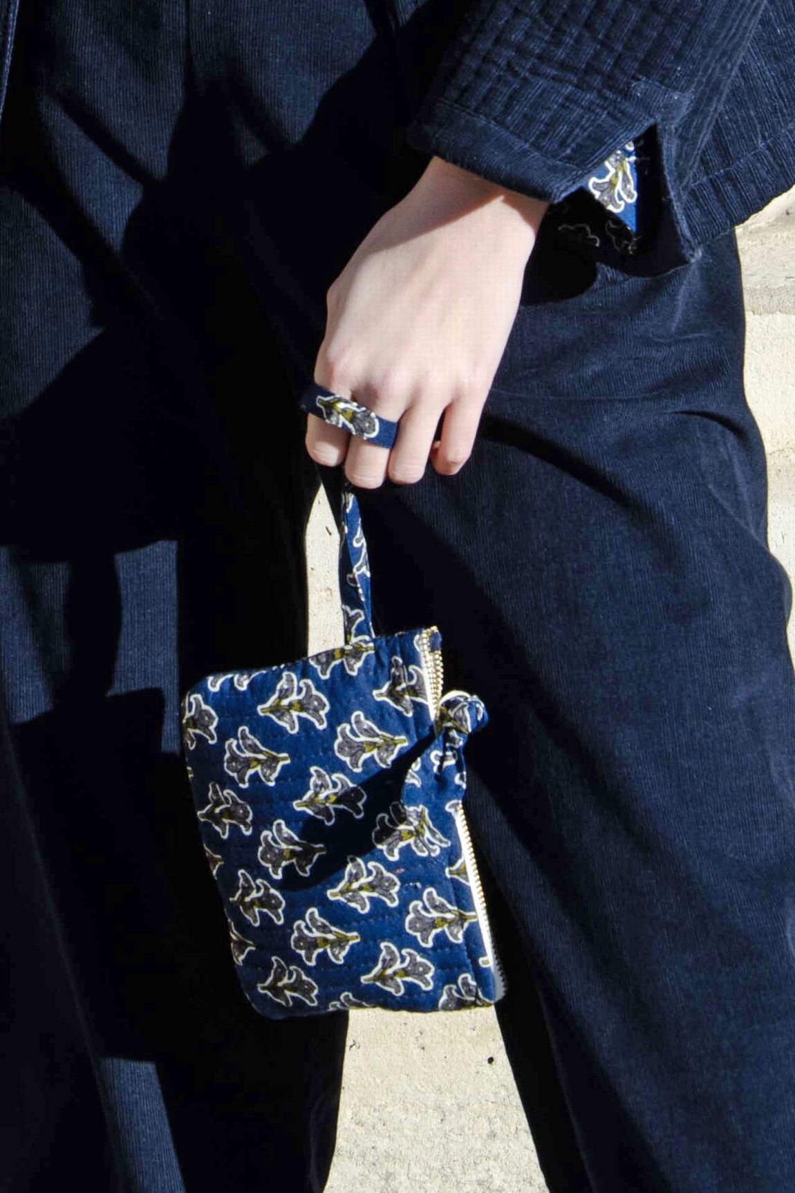 Quilted Purse - Blue BLUE