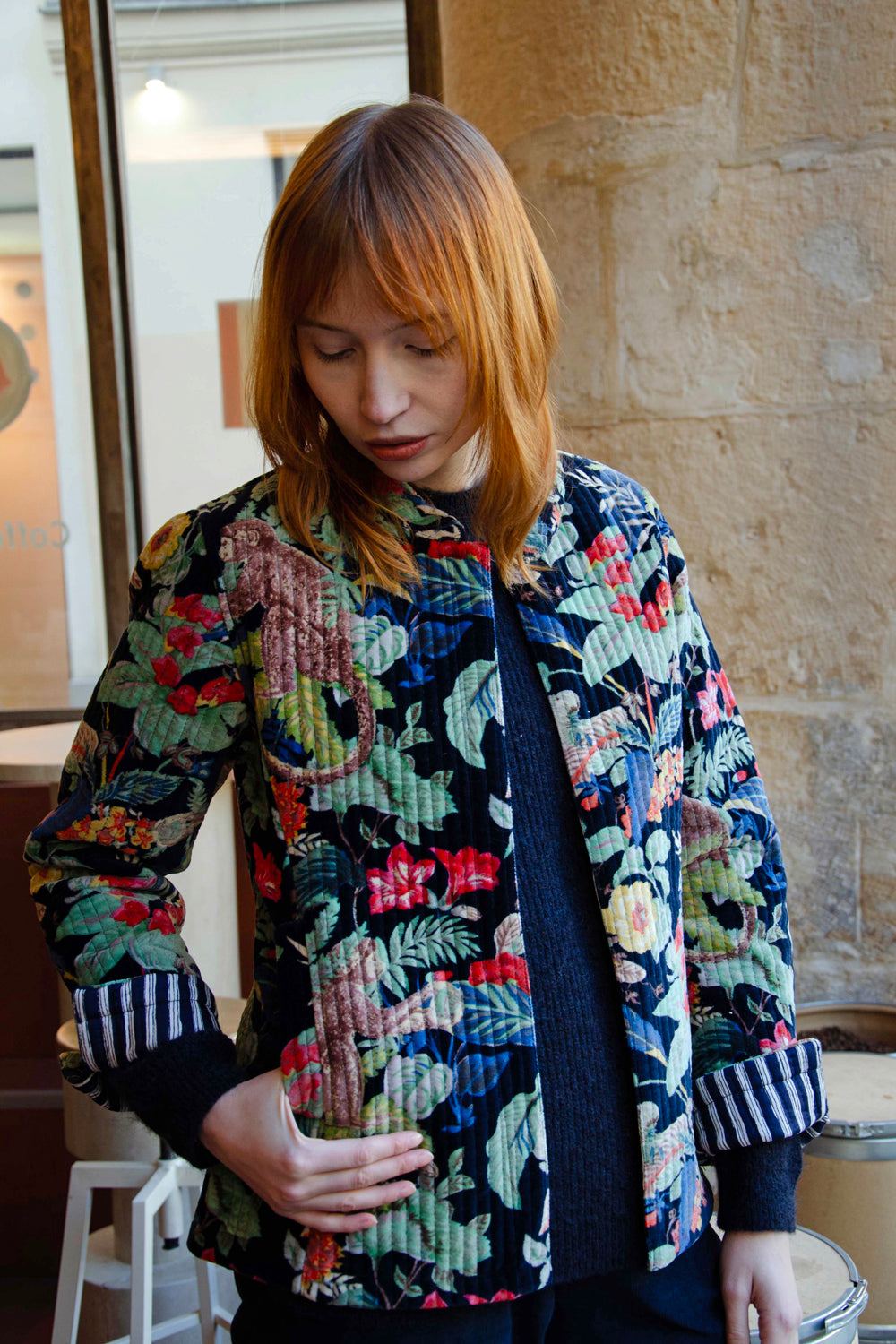 Jaya Jacket Fantasy 100% Coton - Black BLACK