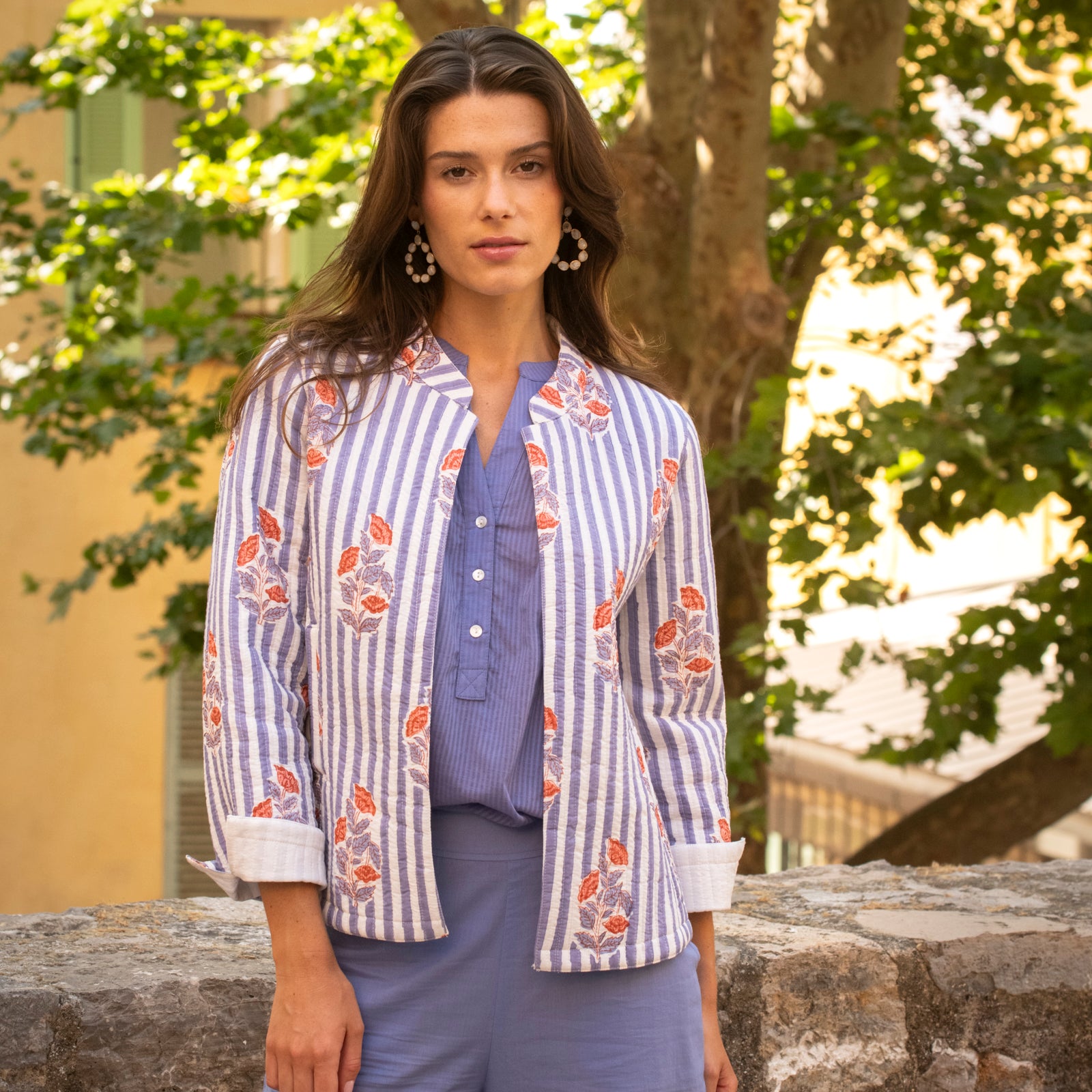 Jaya Jacket Beaulieu 100% Organic Cotton - Lilac LILAC