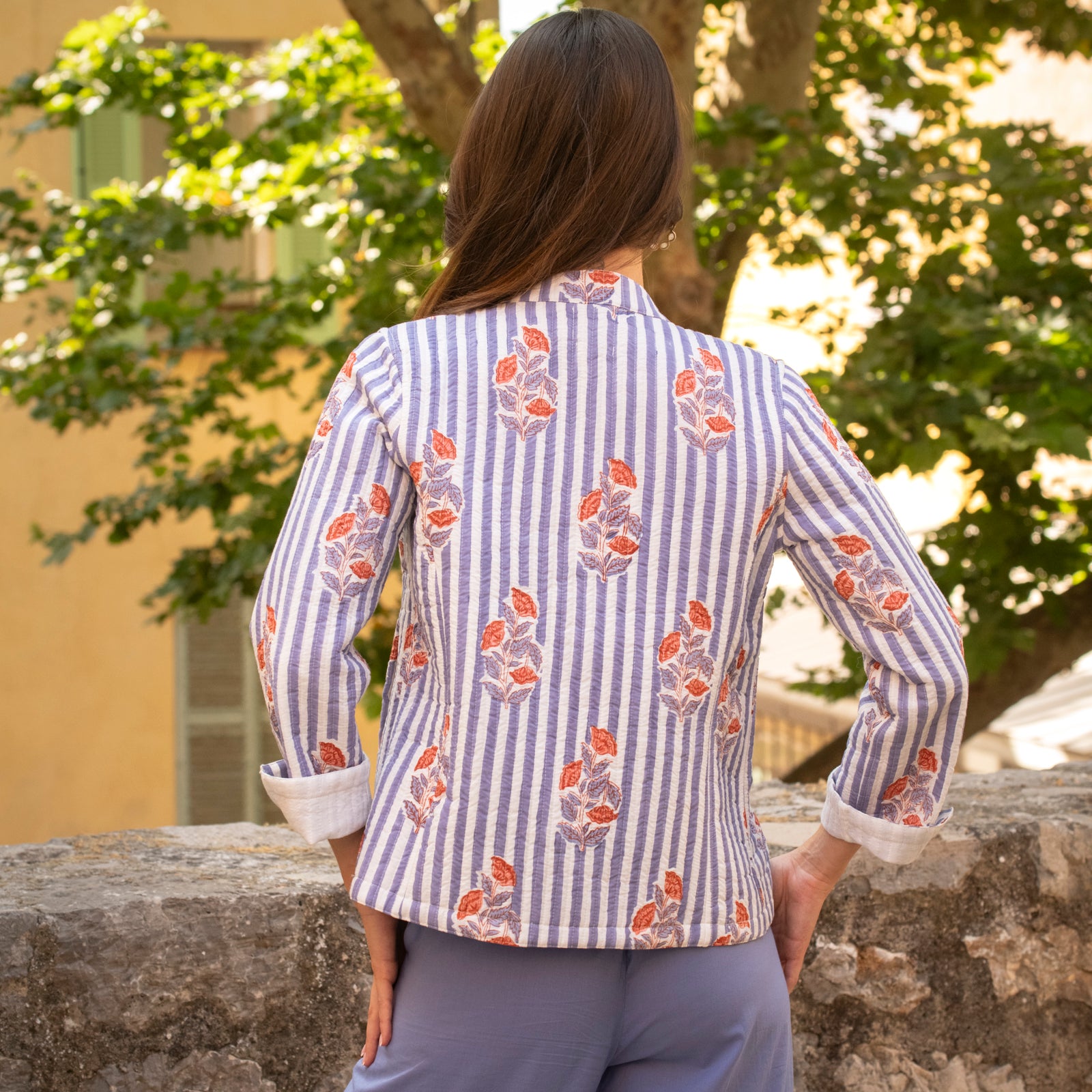 Jaya Jacket Beaulieu 100% Organic Cotton - Lilac LILAC