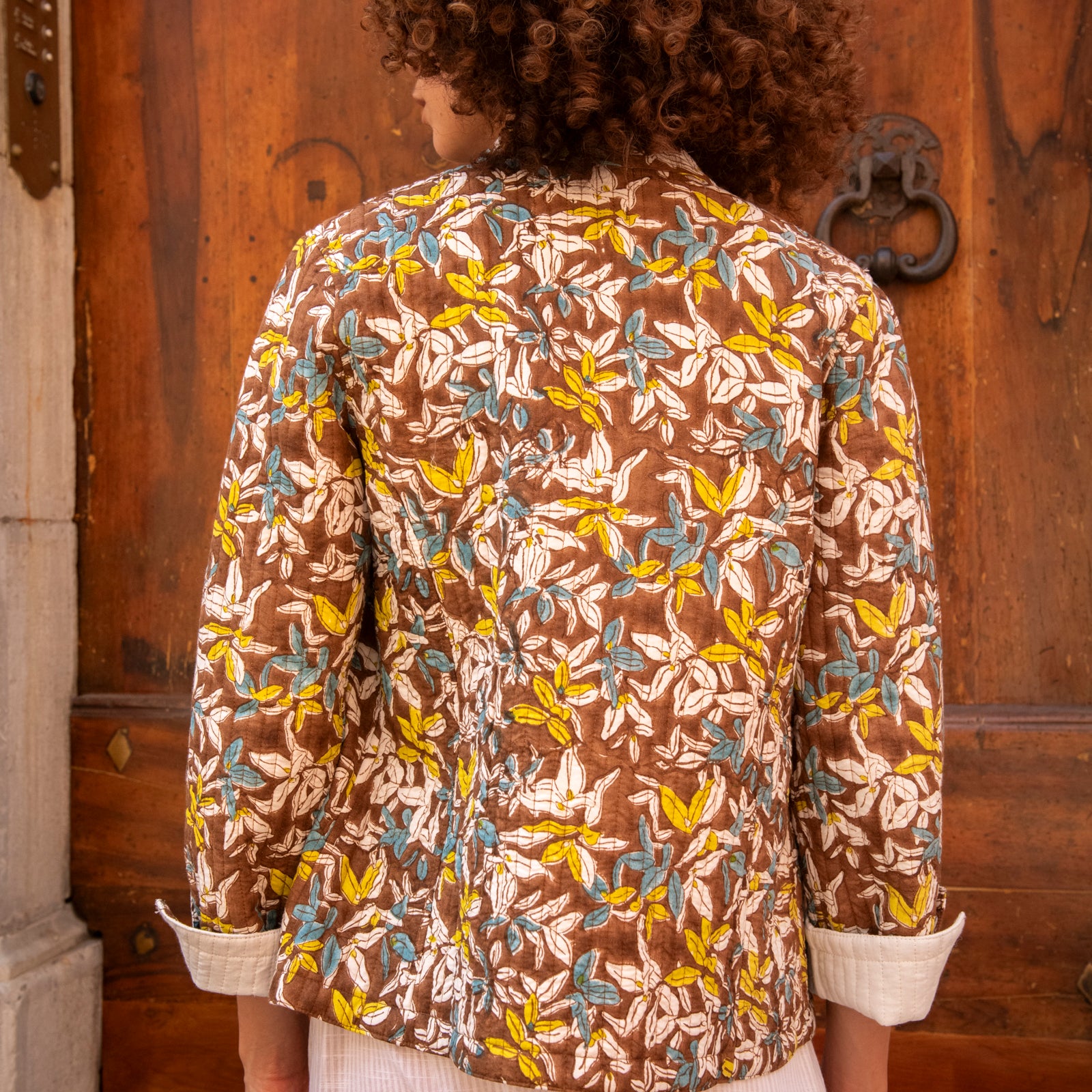 Jaya Jacket Figuieres 100% Organic Cotton - Brown BROWN