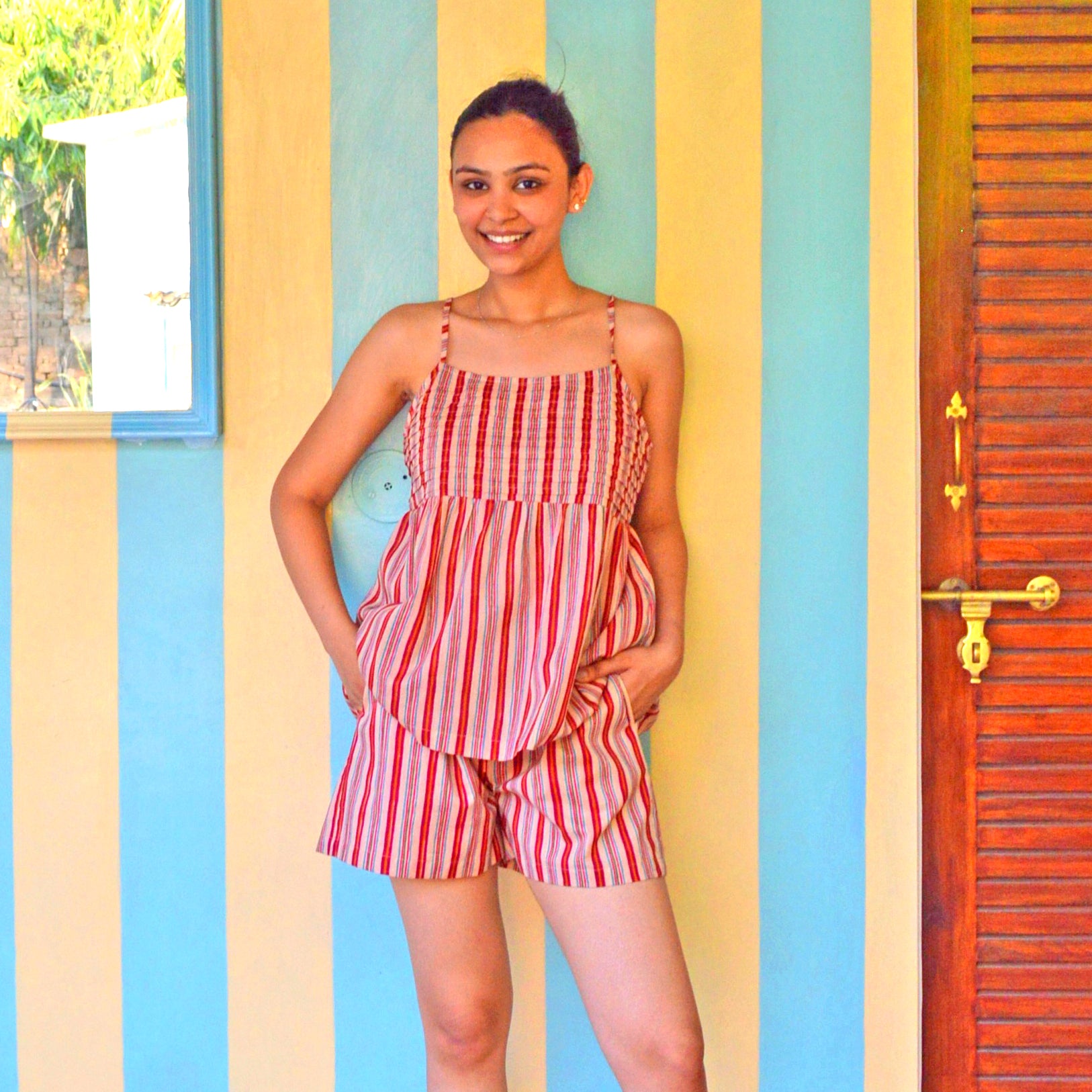 Luna Shorts Miramar 100% Coton - Pink PINK