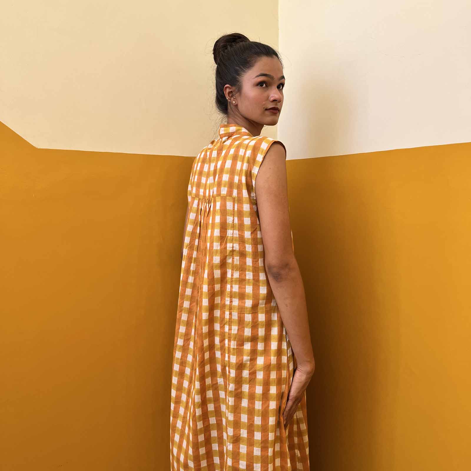 Miana Dress Prado 100% Organic Cotton - Yellow Sun YELLOW SUN