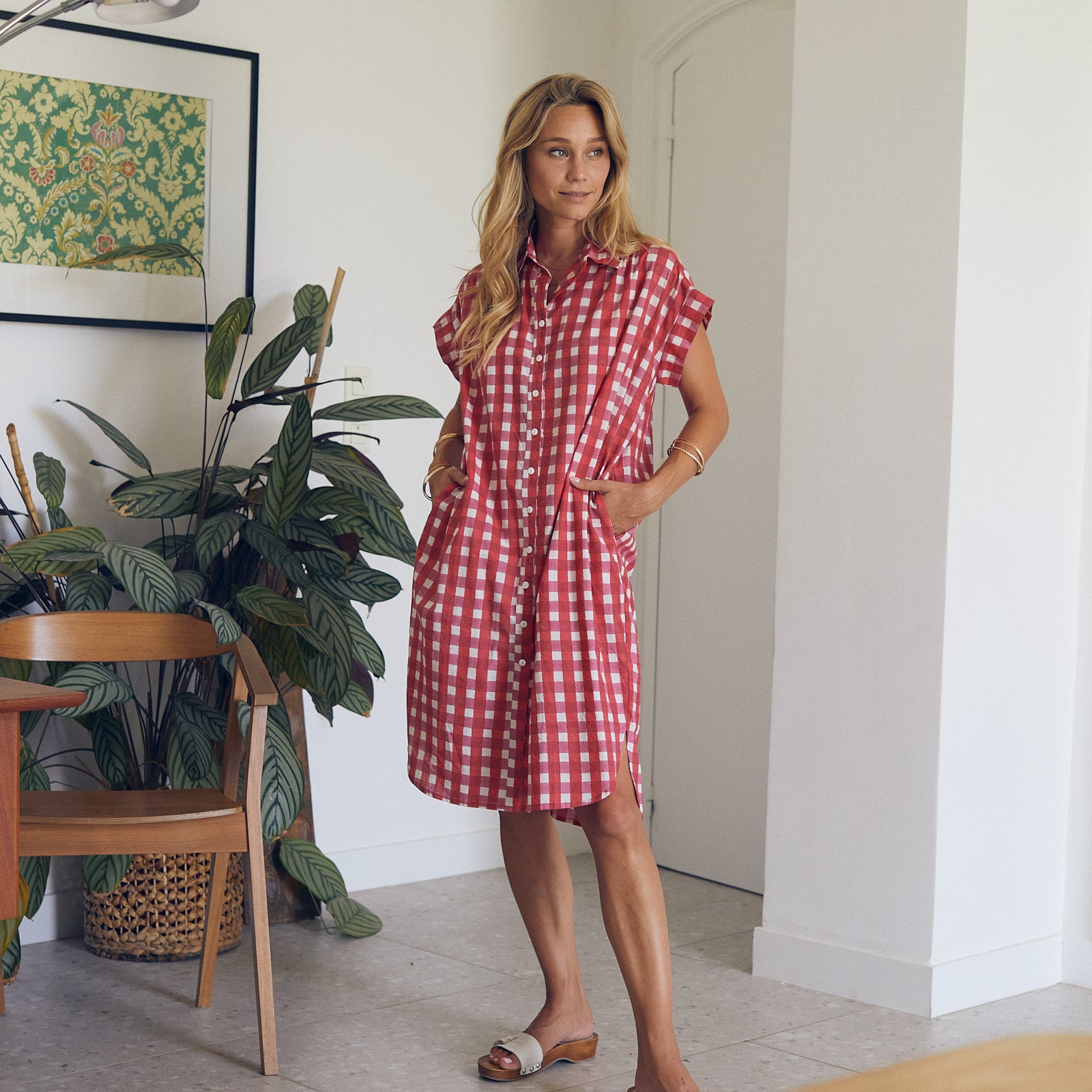Marguerite Dress Prado 100% Organic Cotton - Pink PINK