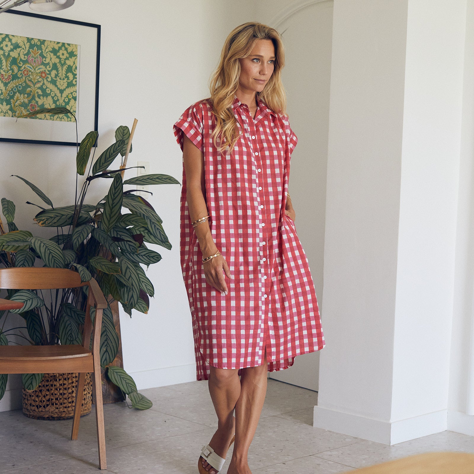 Marguerite Dress Prado 100% Organic Cotton - Pink PINK