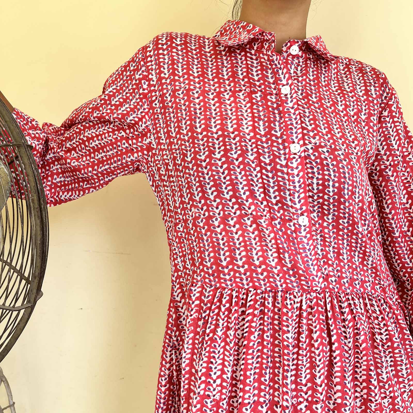 Milene Dress Madrague 100% Organic Cotton - Pink PINK