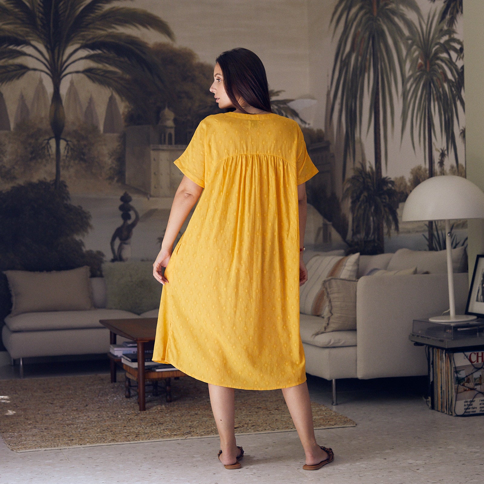 Nuala Dress S.color 100% Coton - Yellow Sun YELLOW SUN