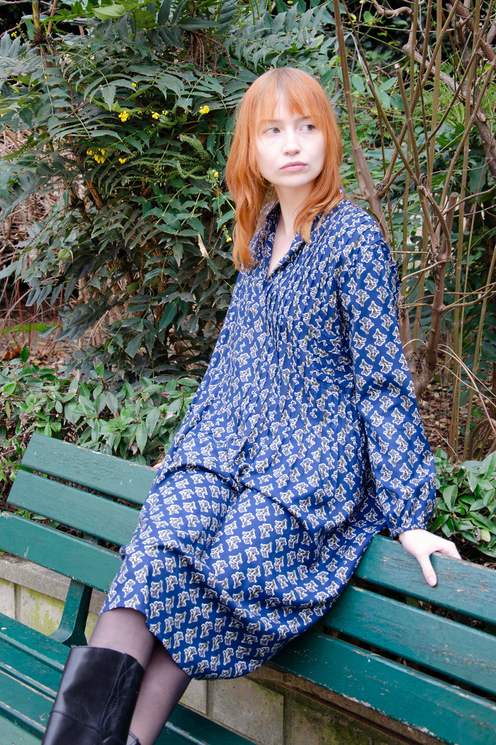 Marie Dress - Blue BLUE