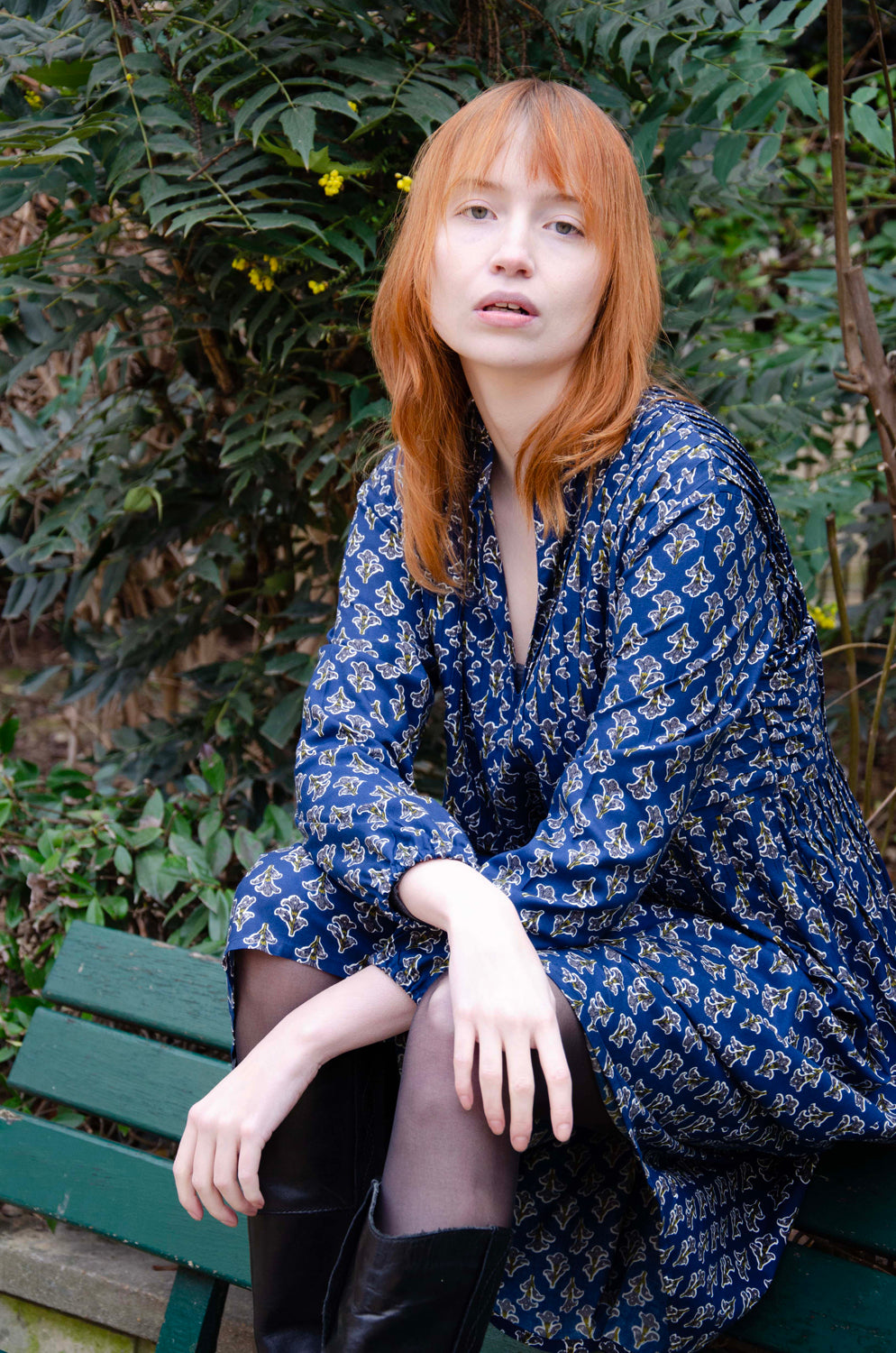 Marie Dress - Blue BLUE