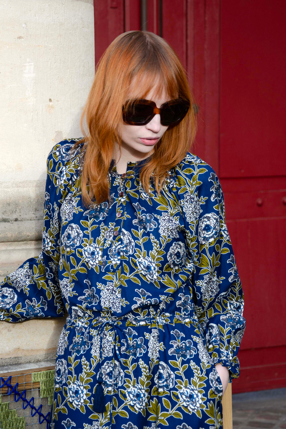 Manon Dress - Blue BLUE