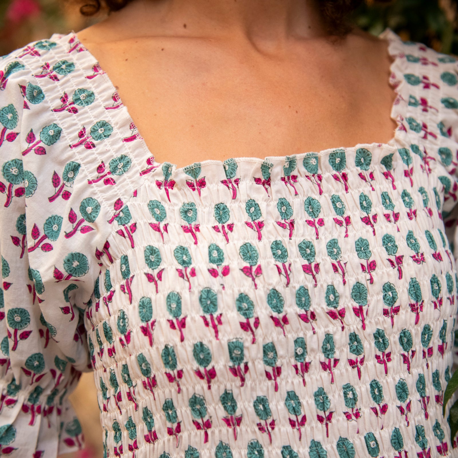 Giulia Dress Grace 100% Organic Cotton - Green GREEN