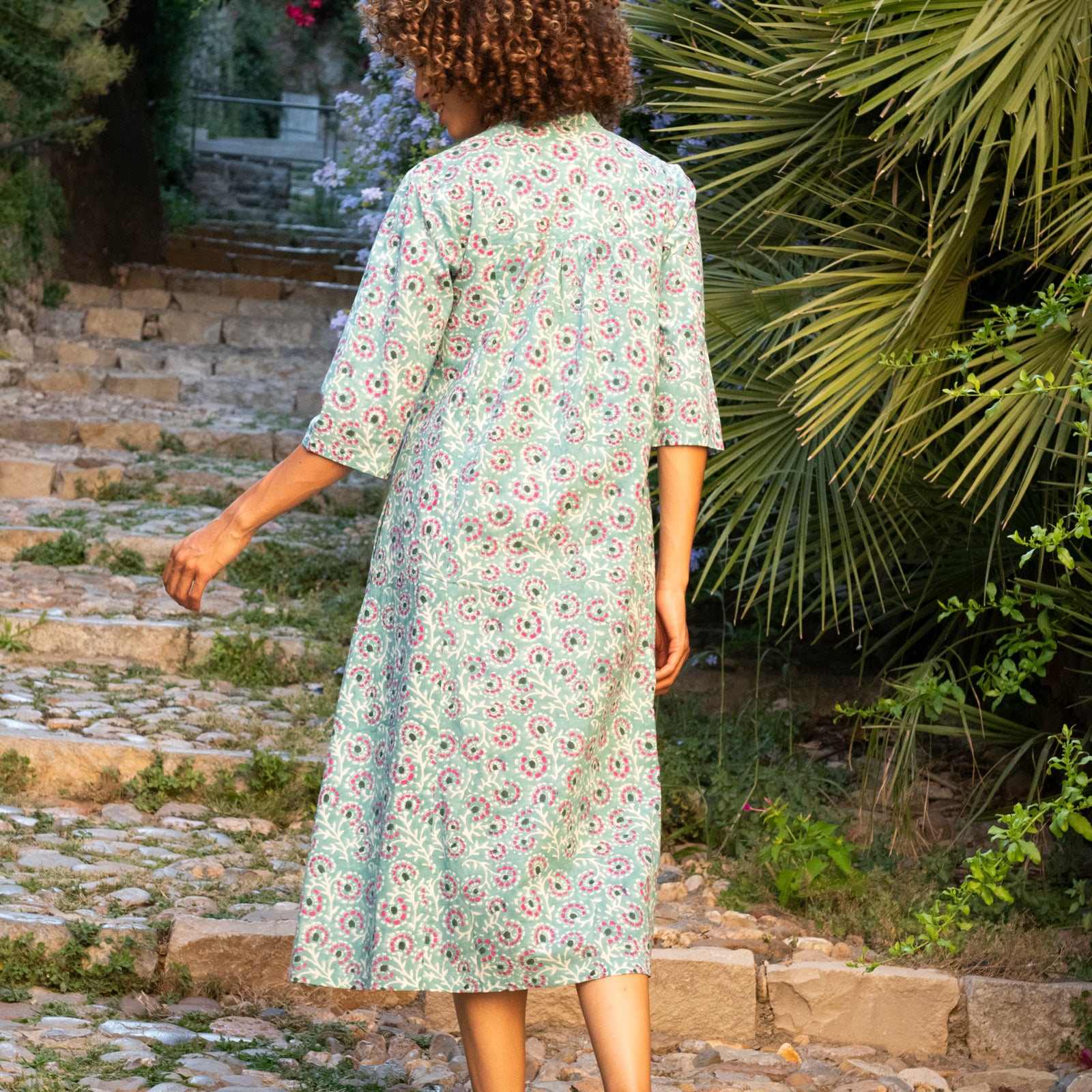 Mia Dress Eze 100% Organic Cotton - Green GREEN