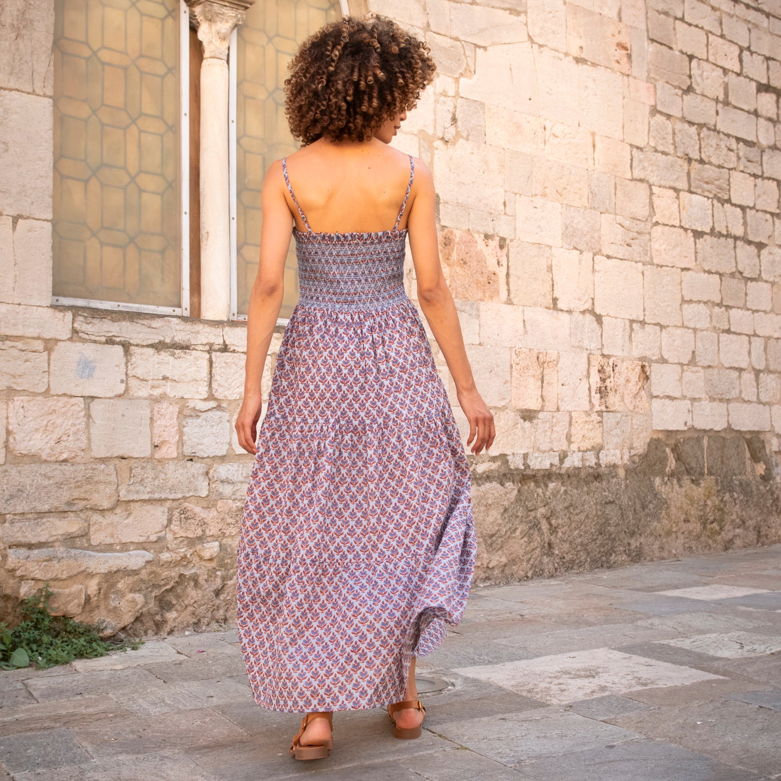 Gabrielle Dress Opio 100% Coton - Lilac LILAC