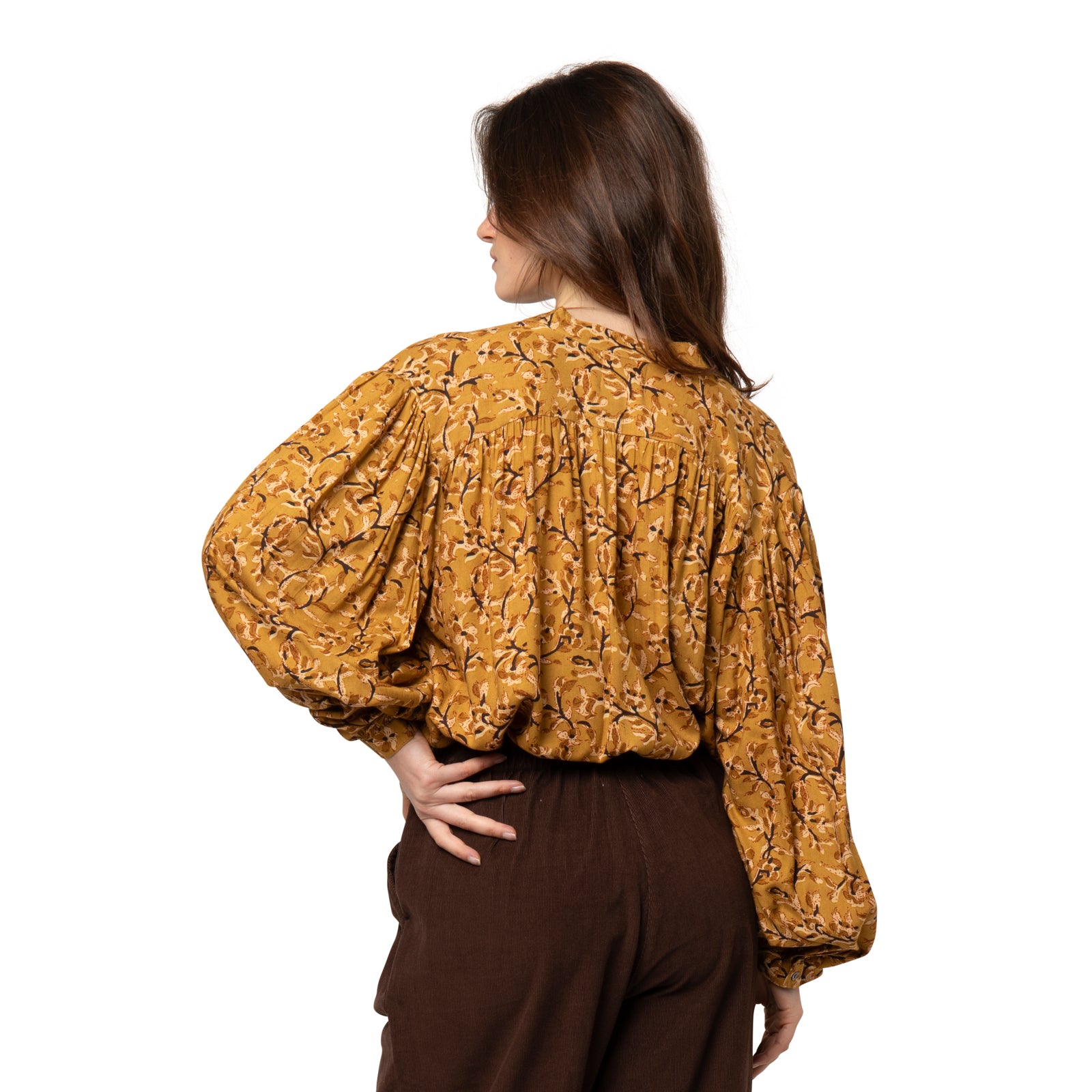 Nanou Shirt Fall - Ochre OCHRE