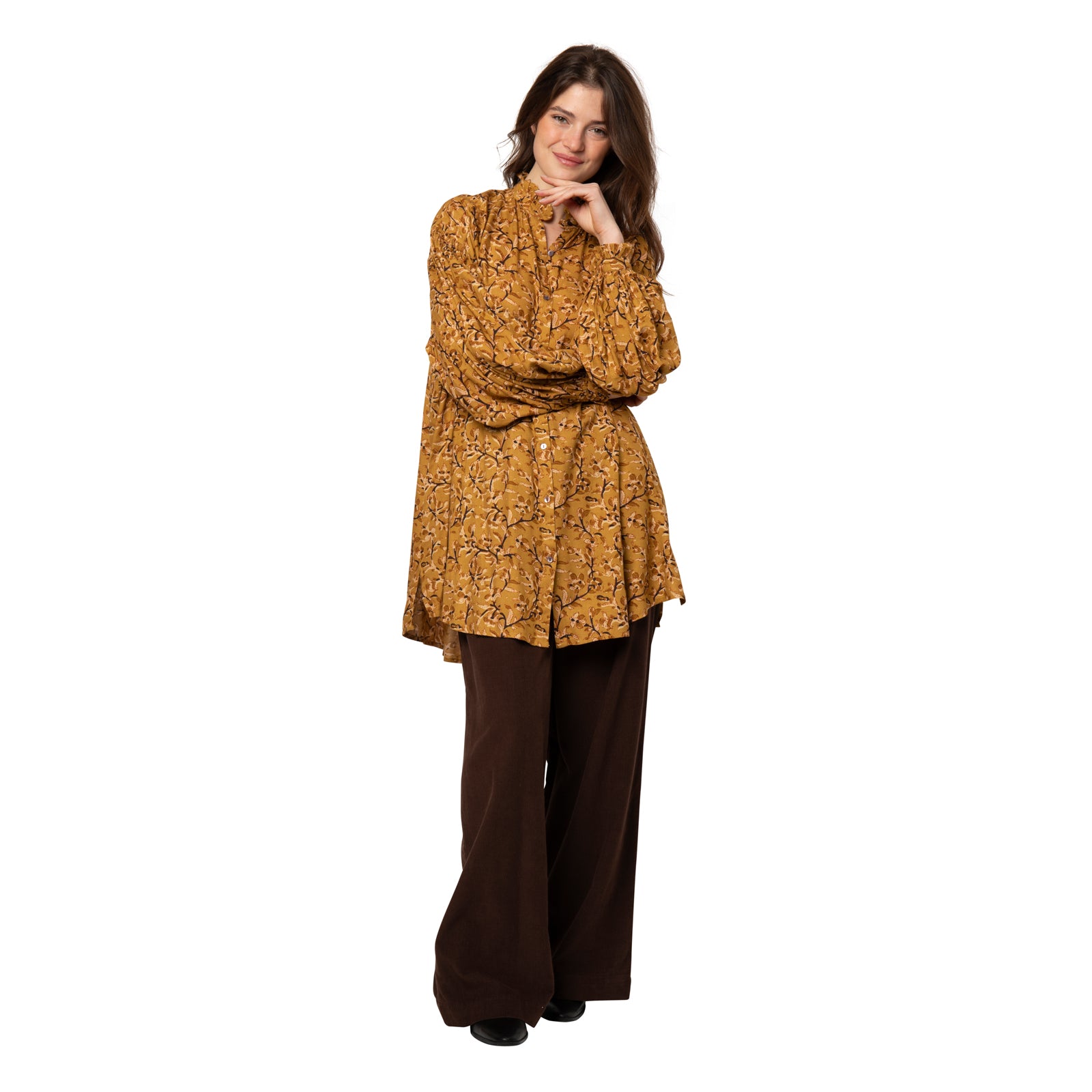 Juliette Tunic Fall - Ochre OCHRE