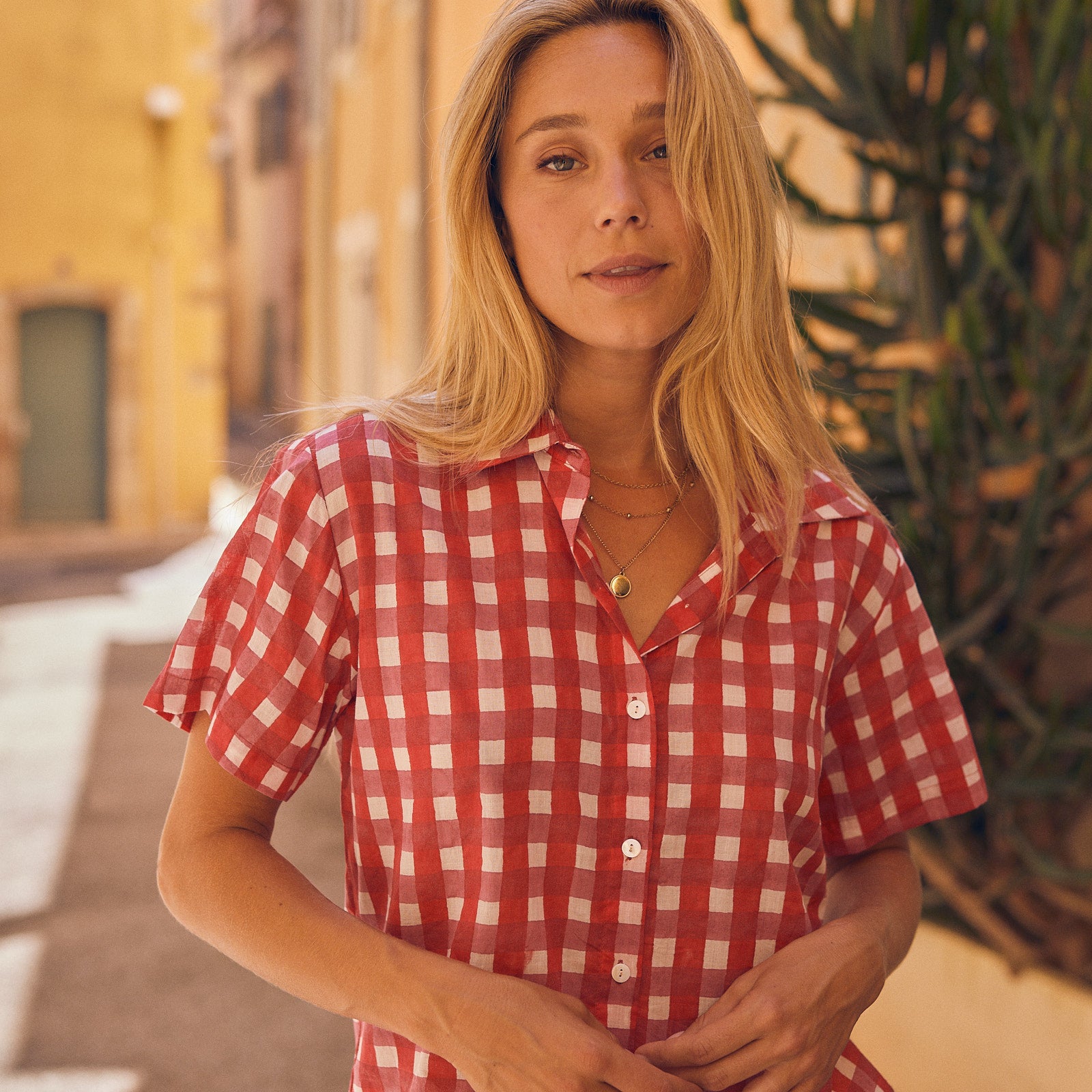 Nina Shirt Prado 100% Organic Cotton - Pink PINK