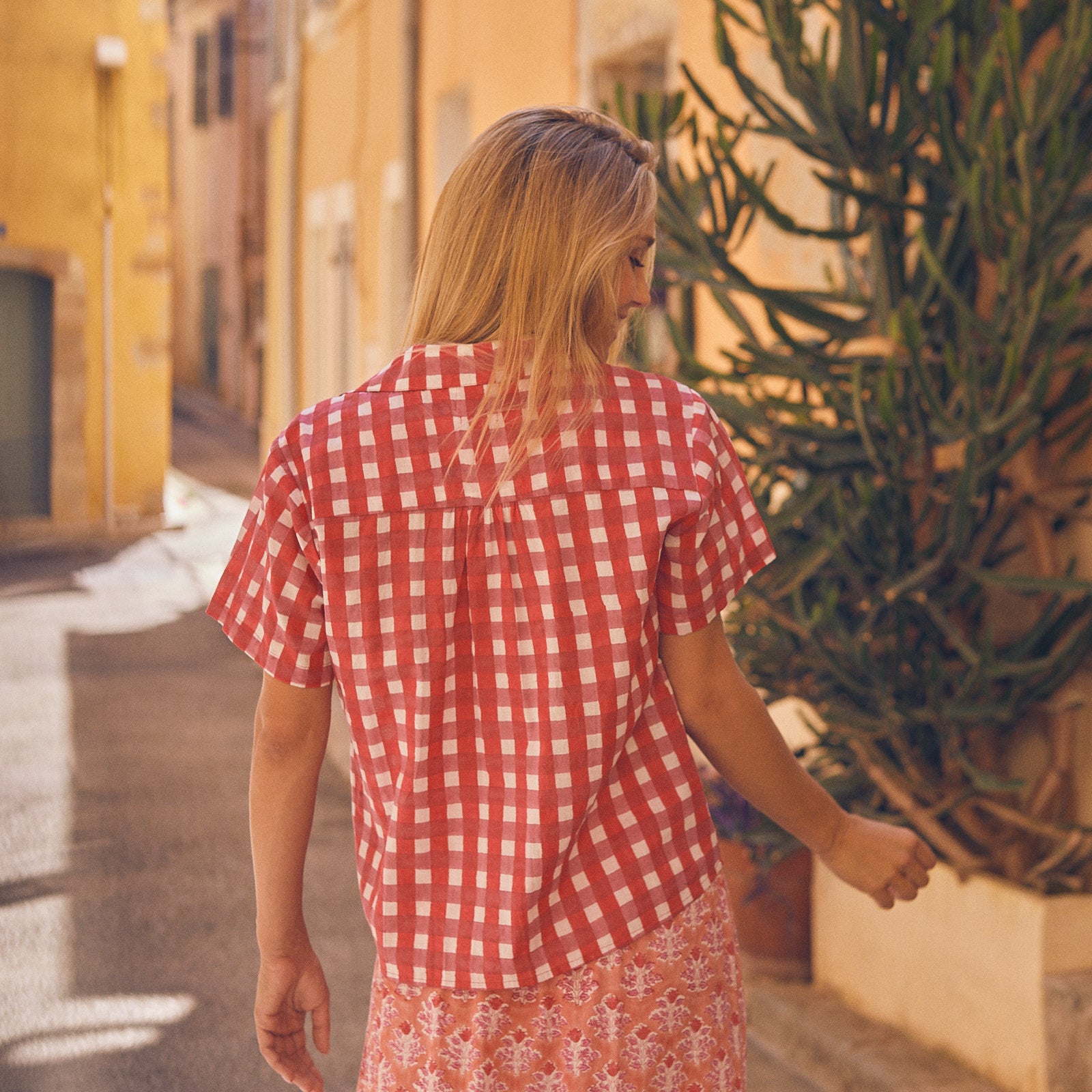 Nina Shirt Prado 100% Organic Cotton - Pink PINK