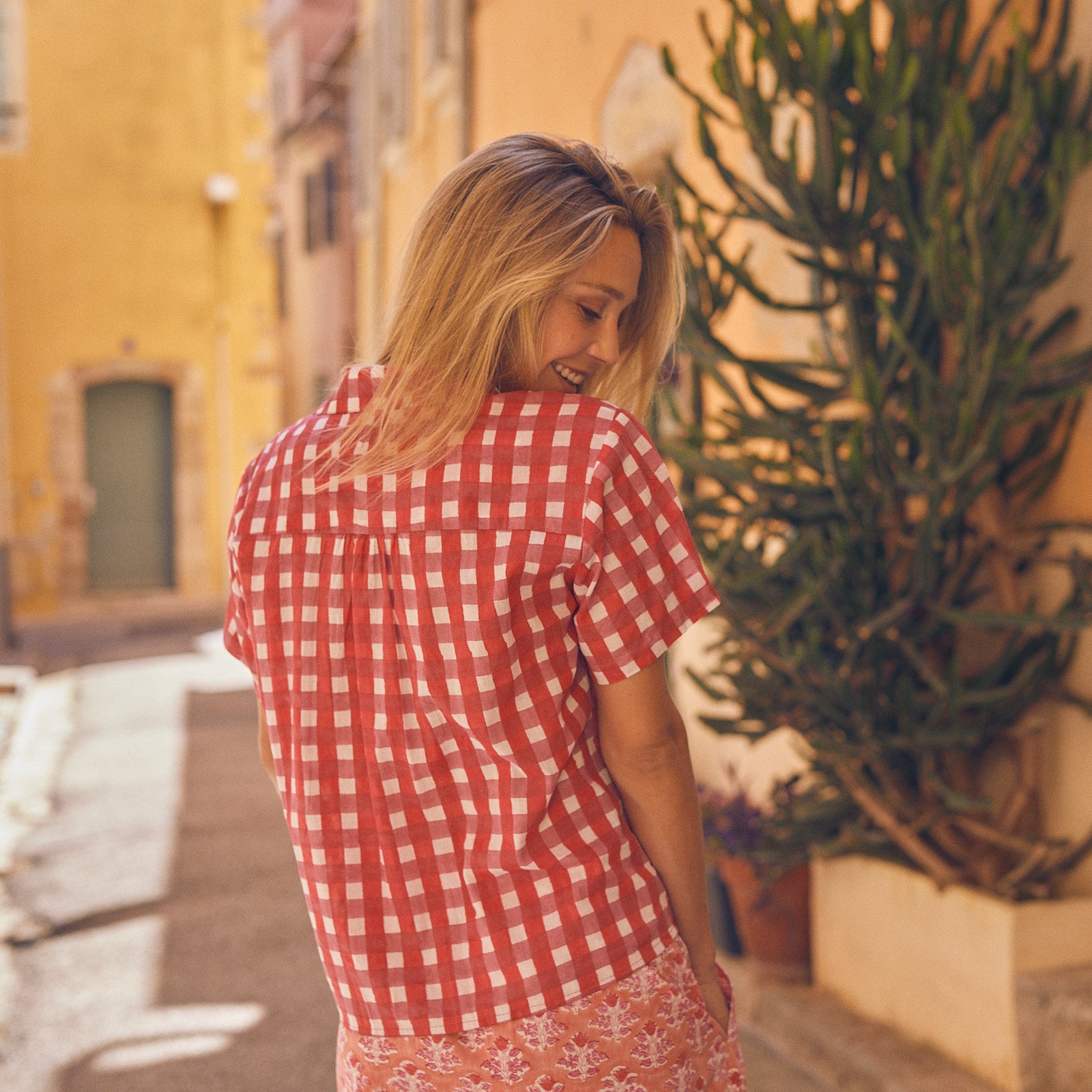 Nina Shirt Prado 100% Organic Cotton - Pink PINK