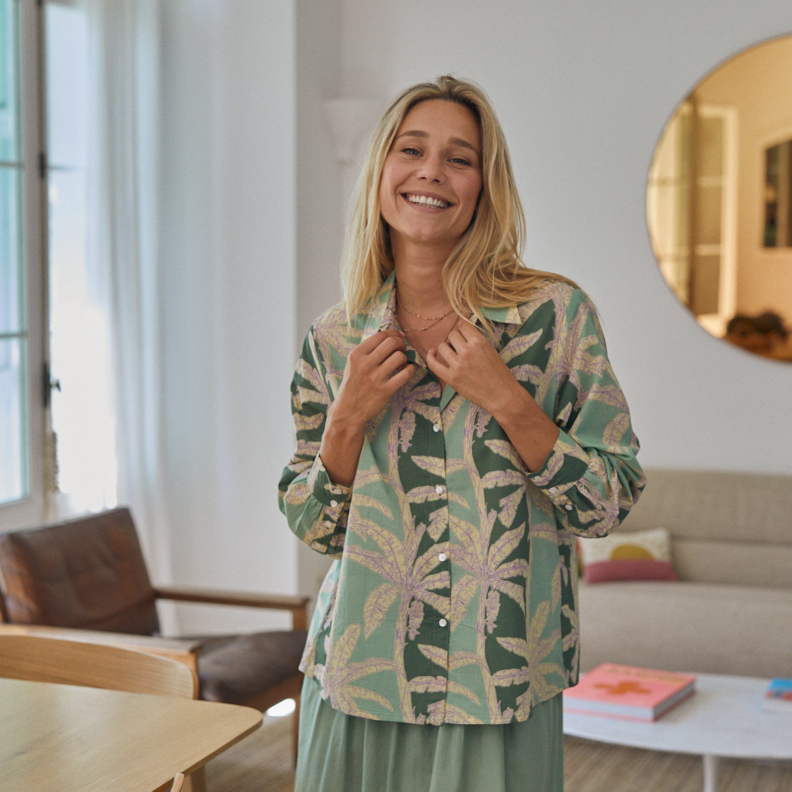 Alka Shirt Mejean 100% Coton - Green GREEN