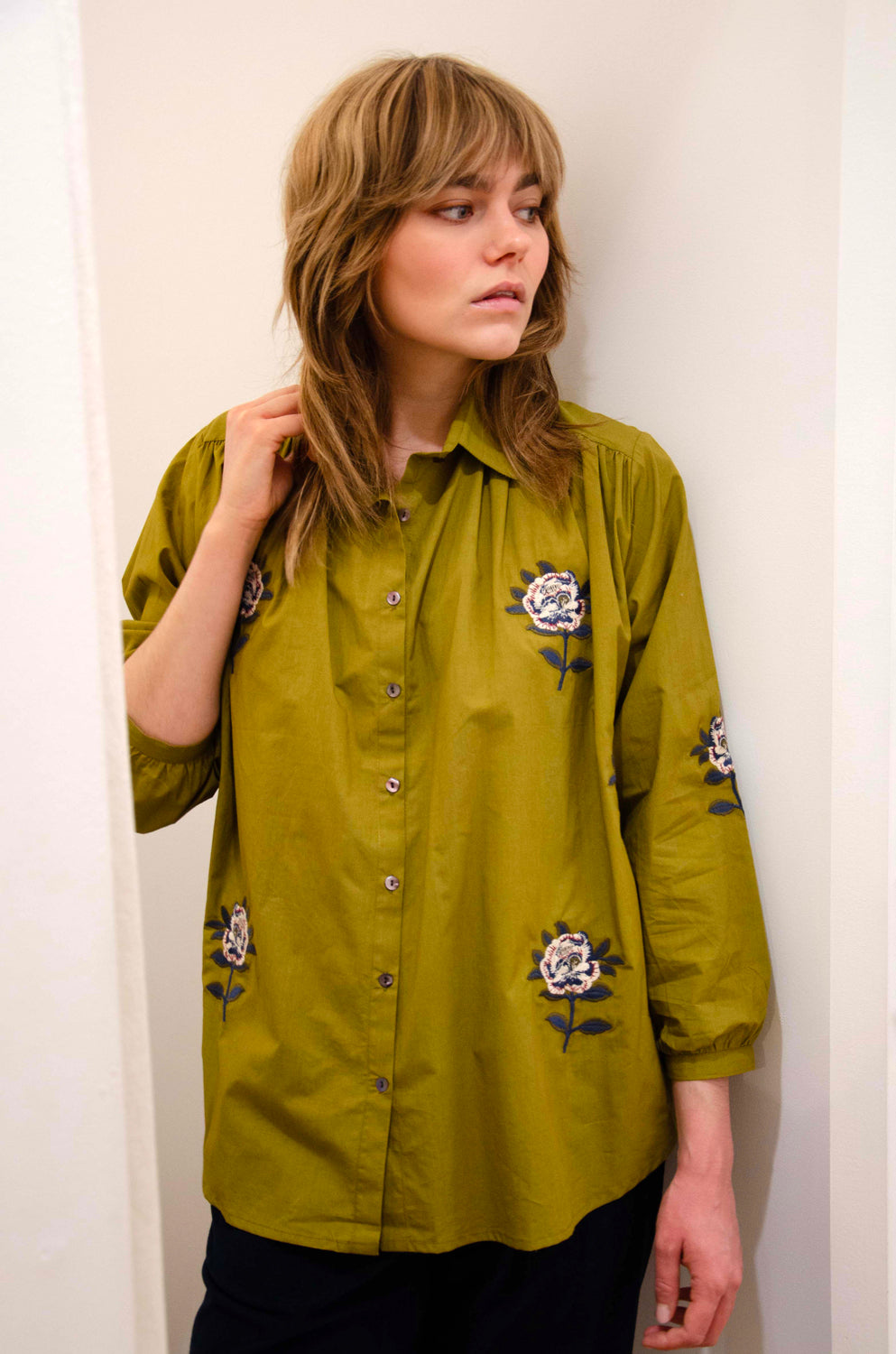 Cerise Shirt Br 100% Coton - Bronze BRONZE