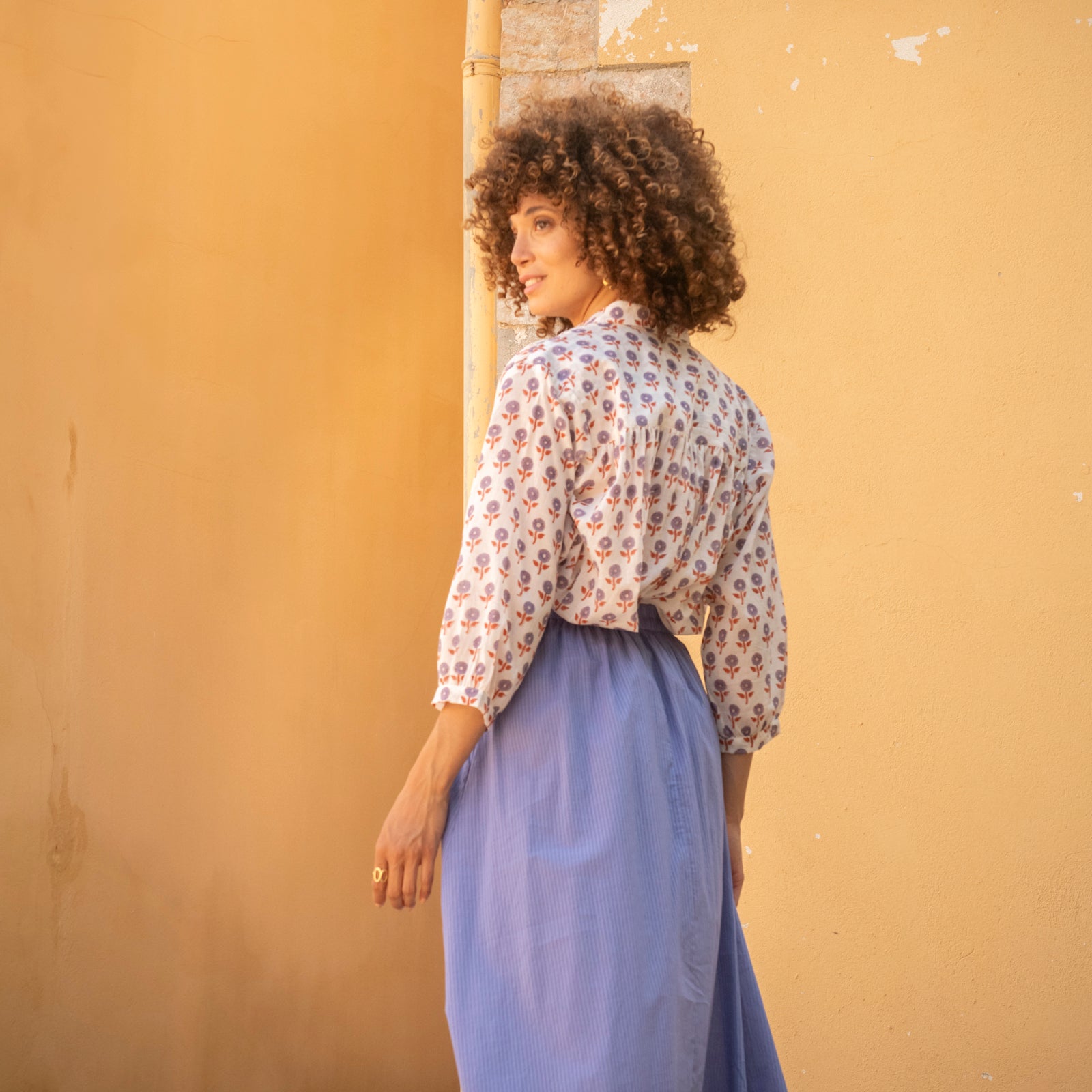 Cerise Shirt Grace 100% Organic Cotton - Lilac LILAC