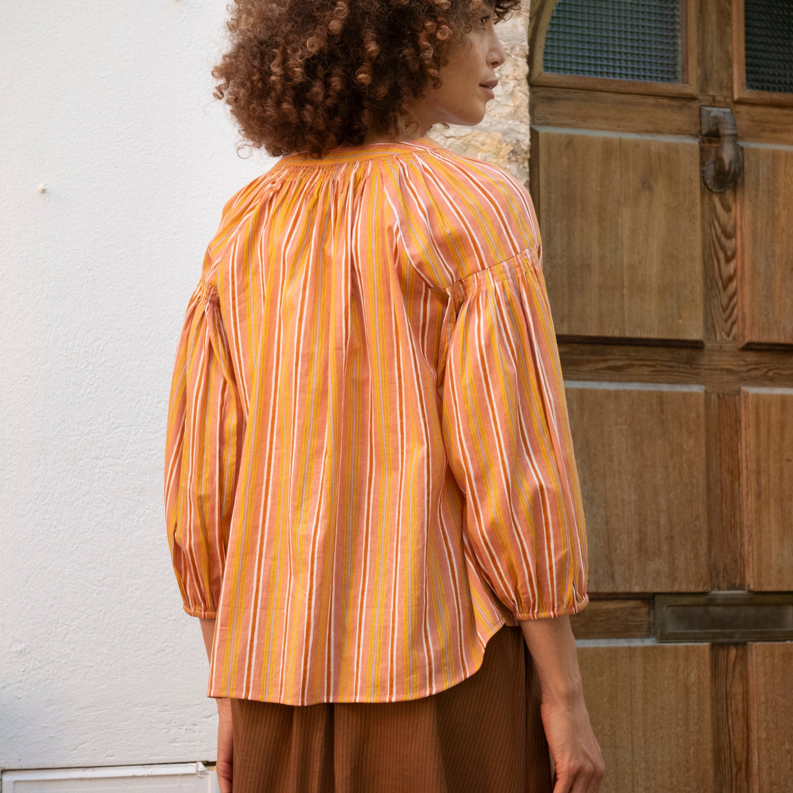 Helen Top Miramar 100% Coton - Peach PEACH