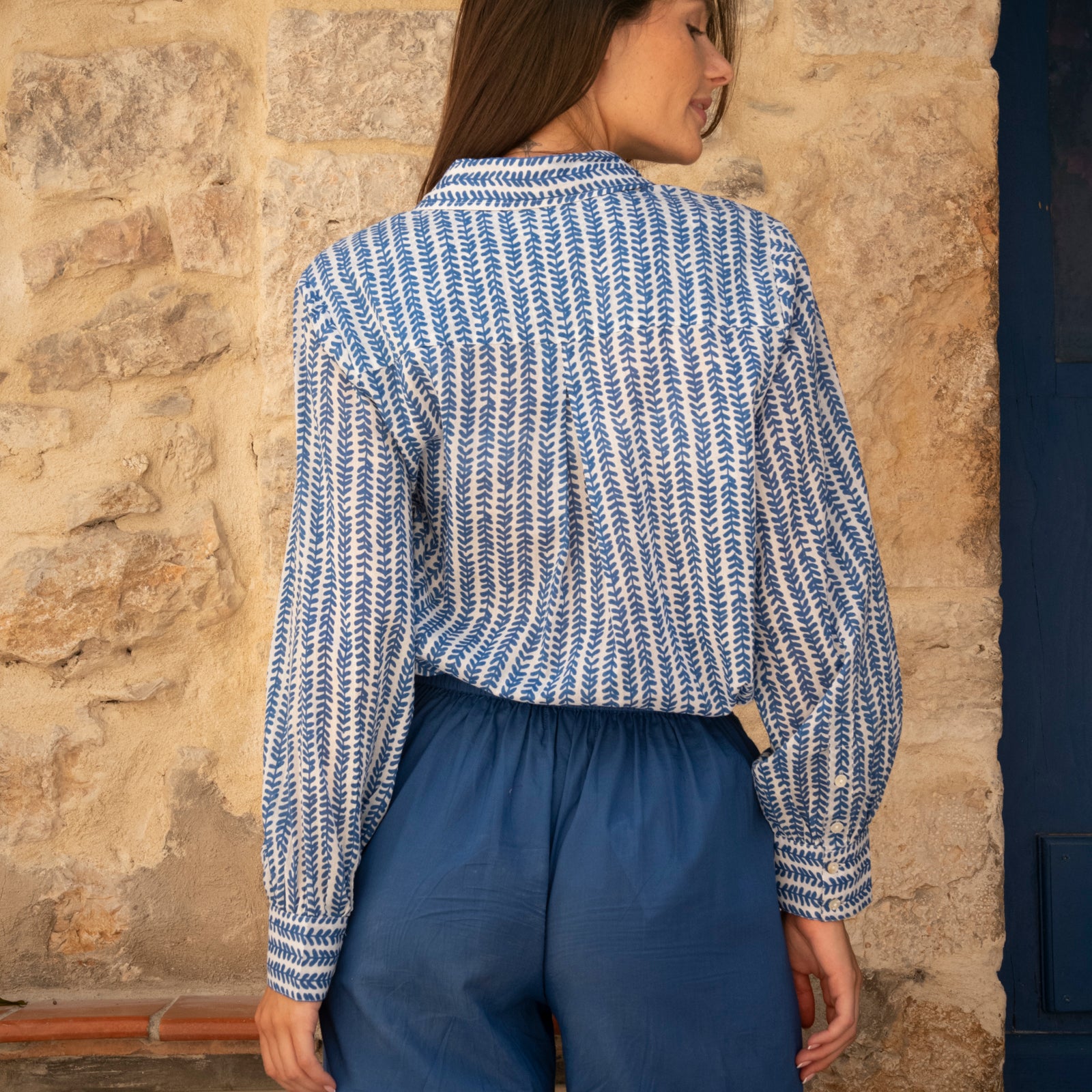 Alka Shirt Bormette - Blue BLUE