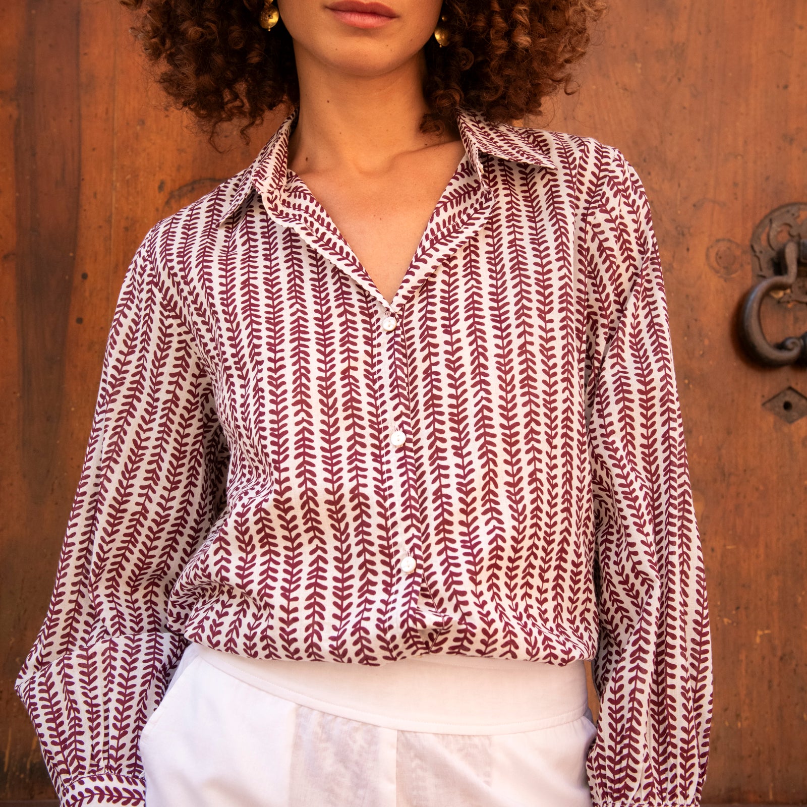 Alka Shirt Bormette - Burgundy BURGUNDY