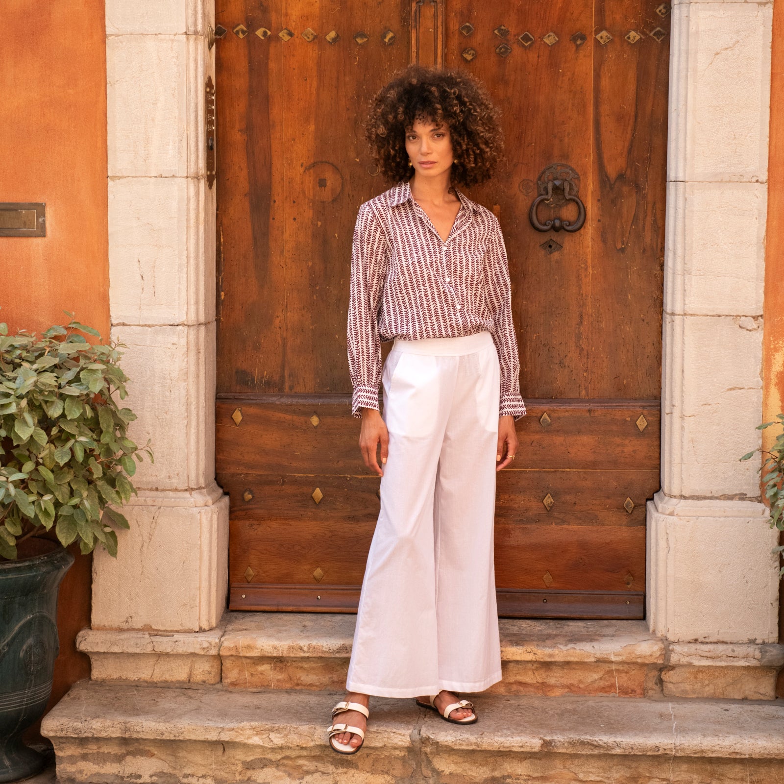 Alka Shirt Bormette - Burgundy BURGUNDY