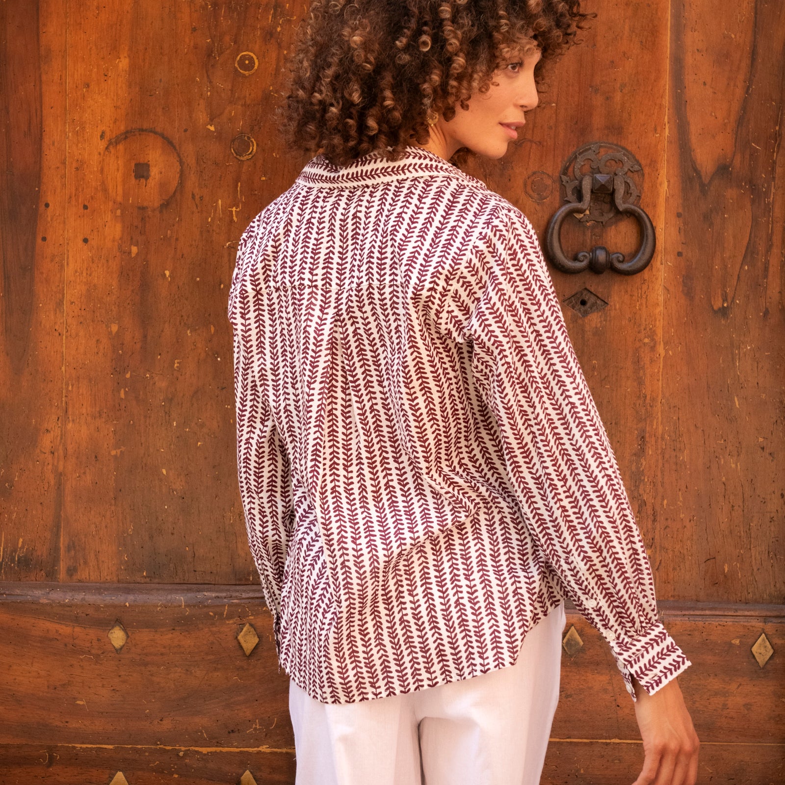 Alka Shirt Bormette - Burgundy BURGUNDY