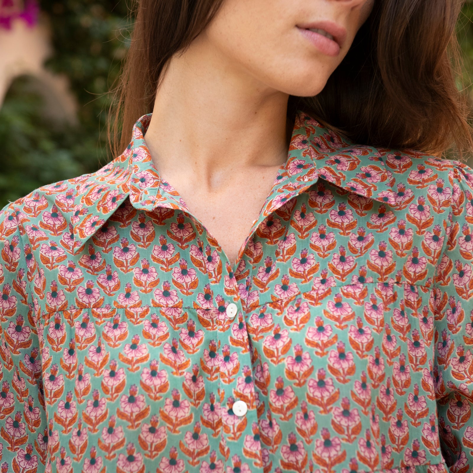 Nella Shirt Opio - Green GREEN