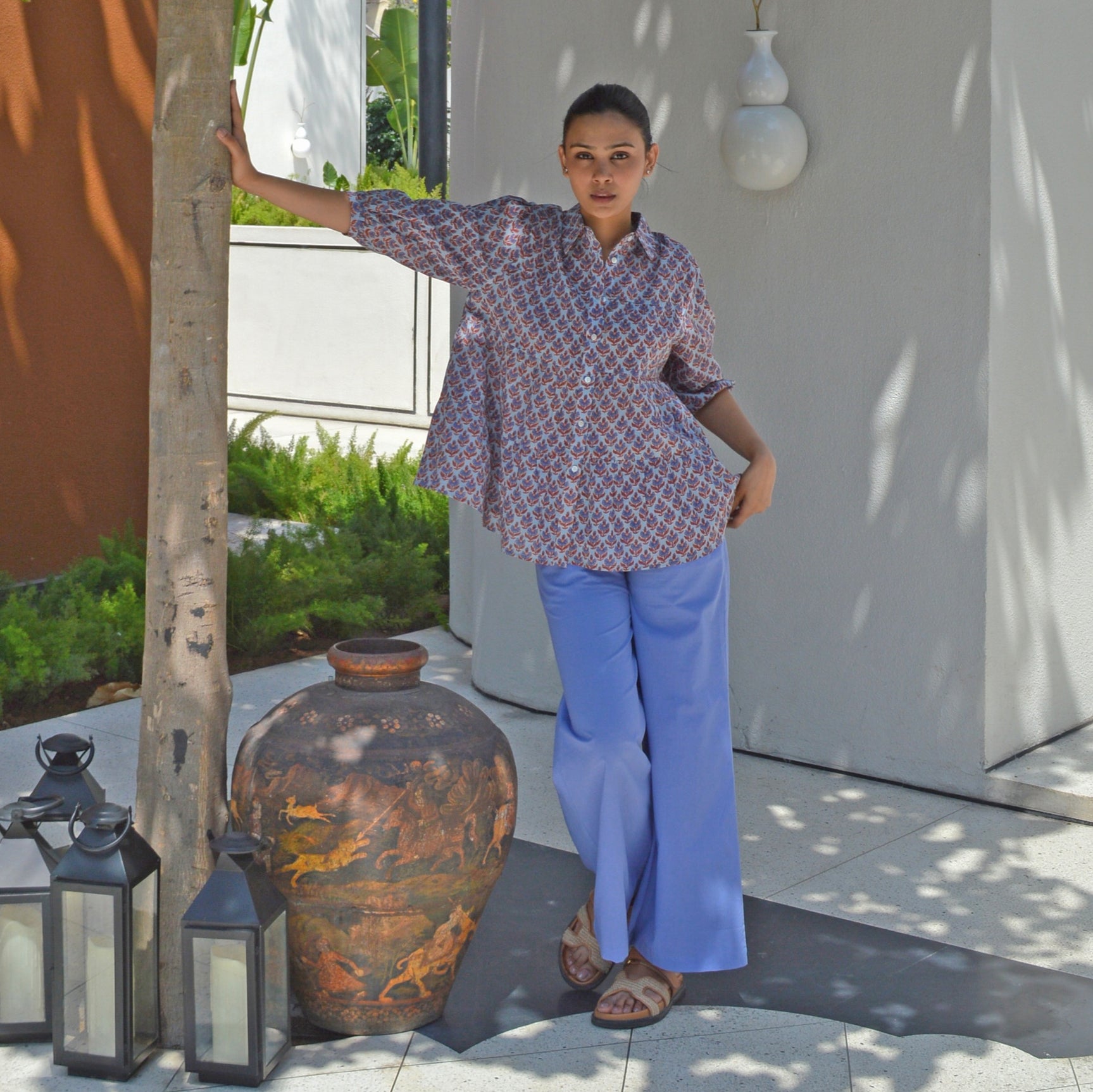 Nella Shirt Opio - Lilac LILAC